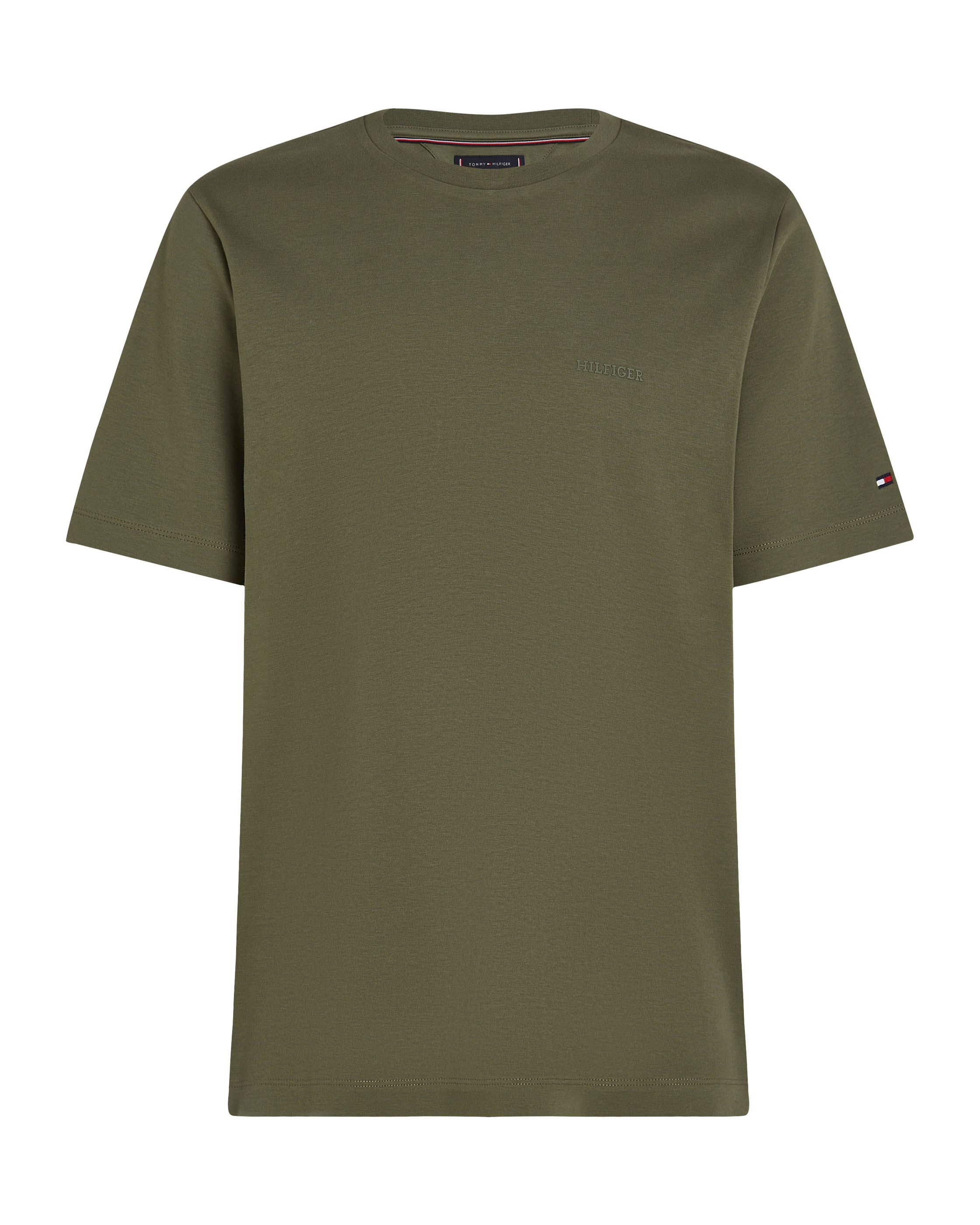 Tommy Hilfiger Menswear T-shirt SS Groen 102788-001-L