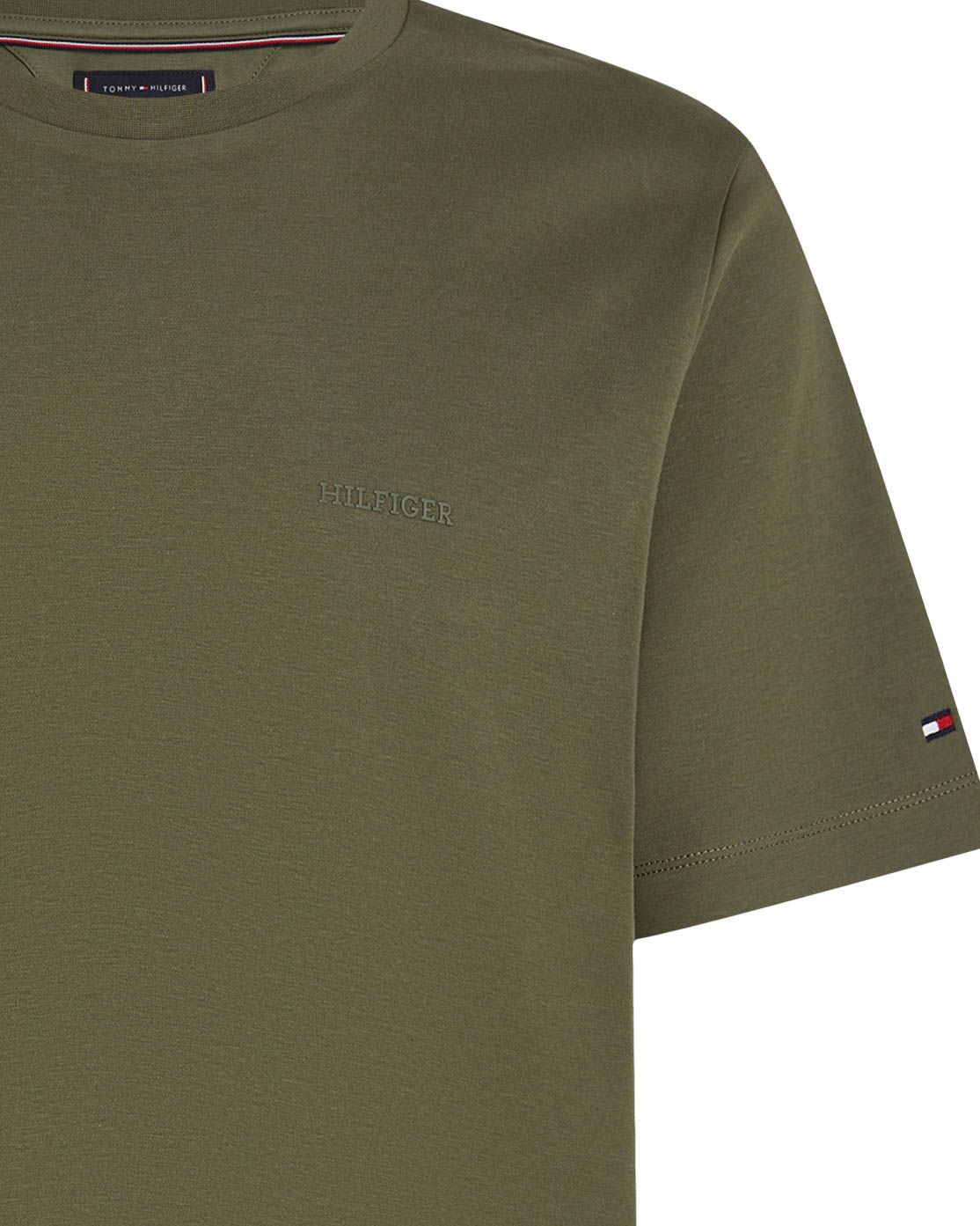 Tommy Hilfiger Menswear T-shirt SS Groen 102788-001-L