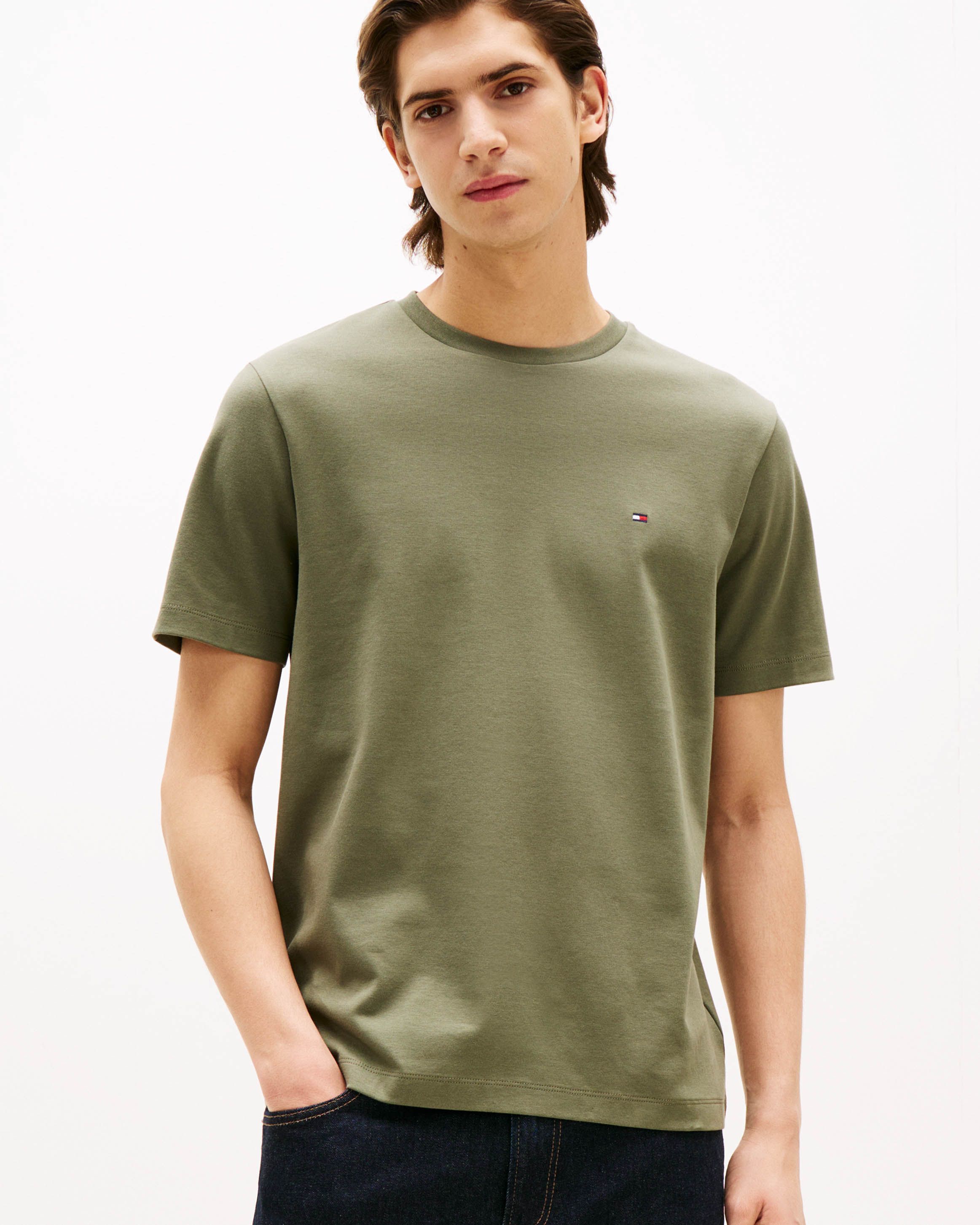 Tommy Hilfiger Menswear T-shirt SS Groen 102788-001-L