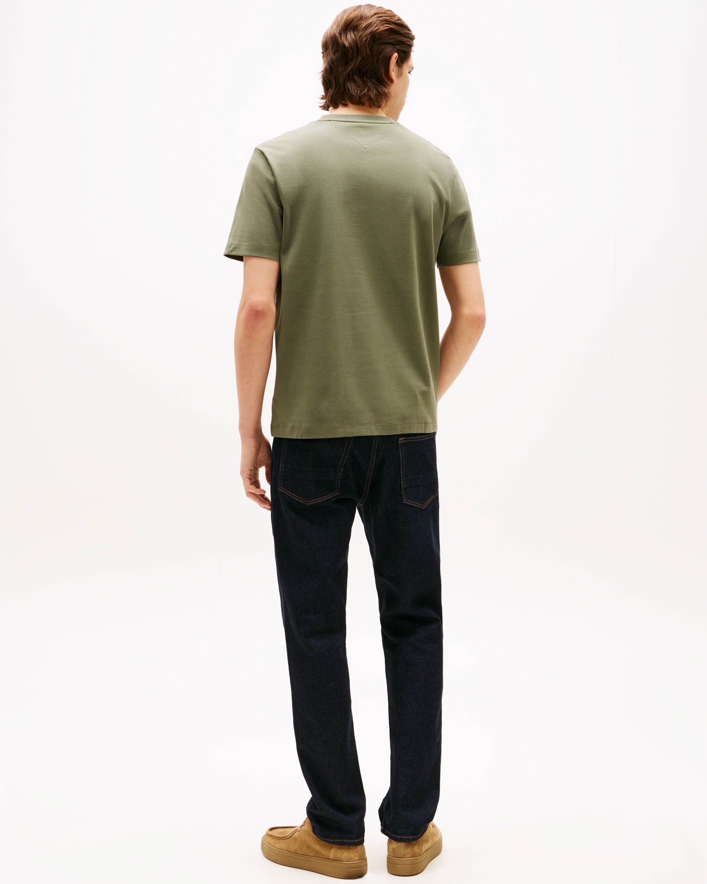 Tommy Hilfiger Menswear T-shirt SS Groen 102788-001-L