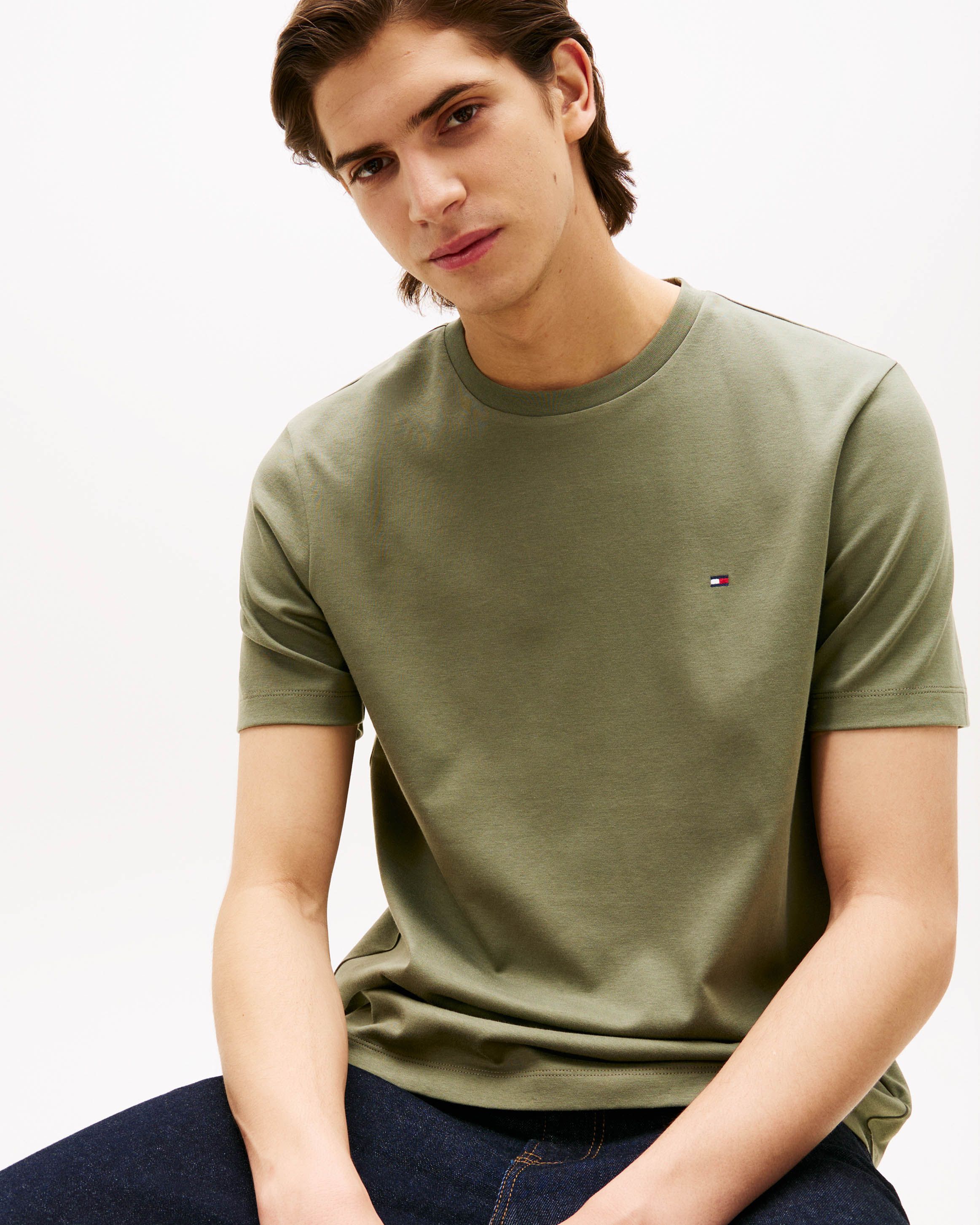 Tommy Hilfiger Menswear T-shirt SS Groen 102788-001-L