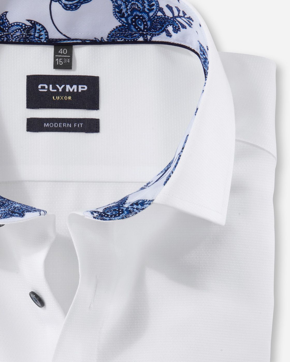 OLYMP Dress Shirt LS Wit 103101-001-41