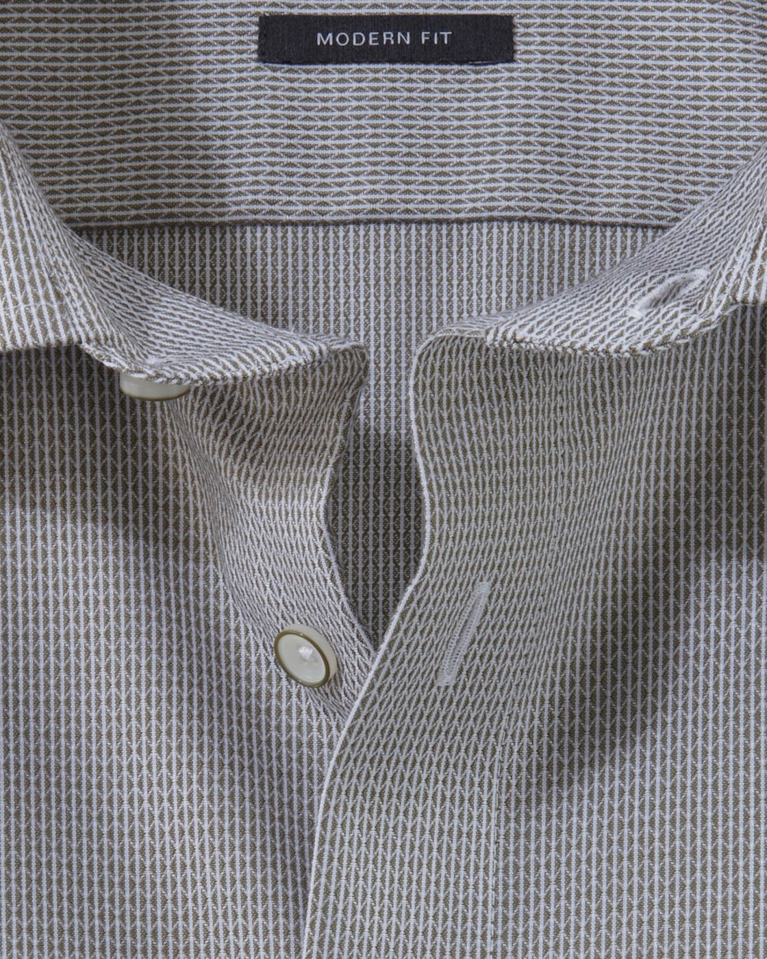 OLYMP Dress Shirt LS Groen 103108-001-41