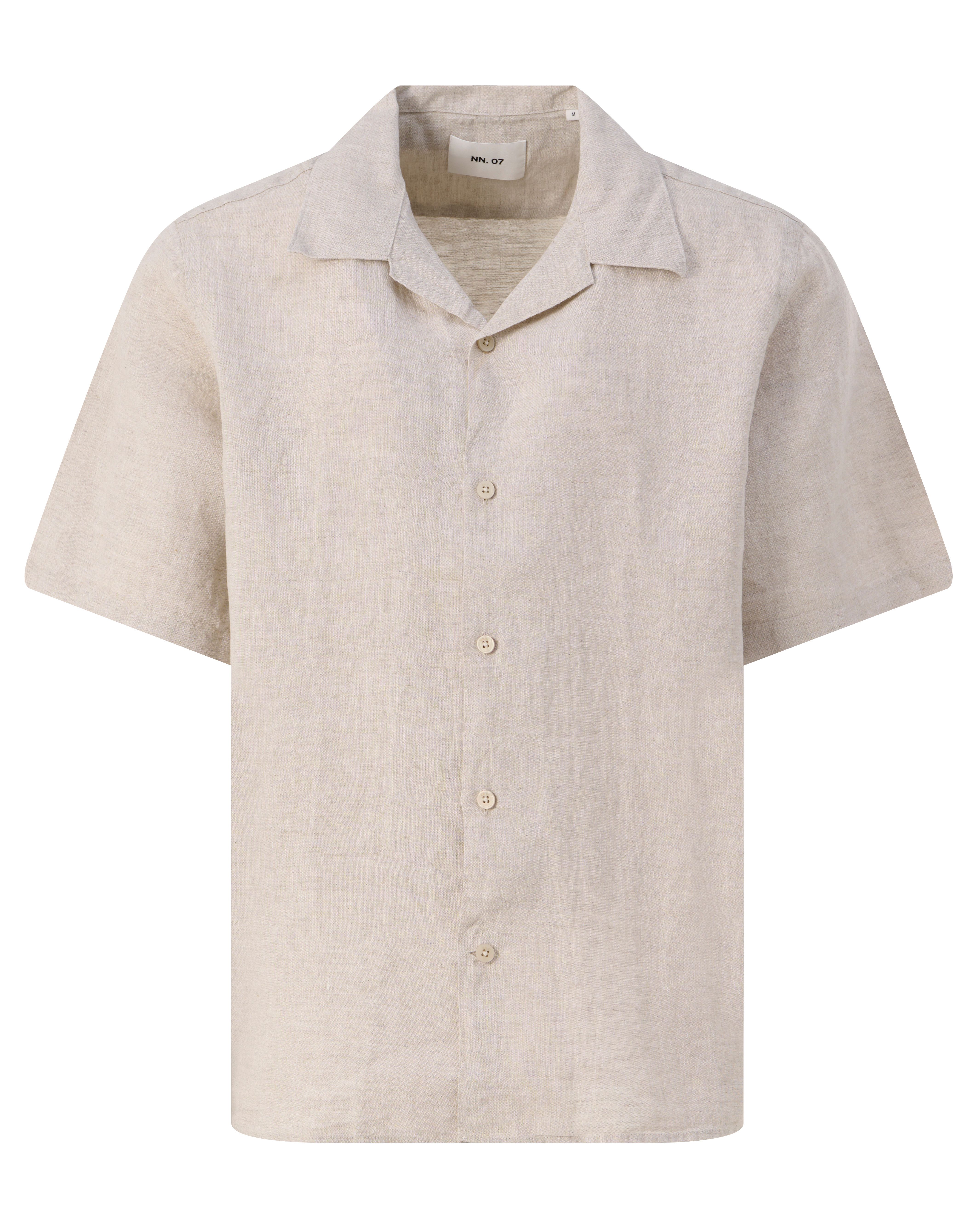 NN07 Julio Casual shirt KM Ecru 103174-001-L