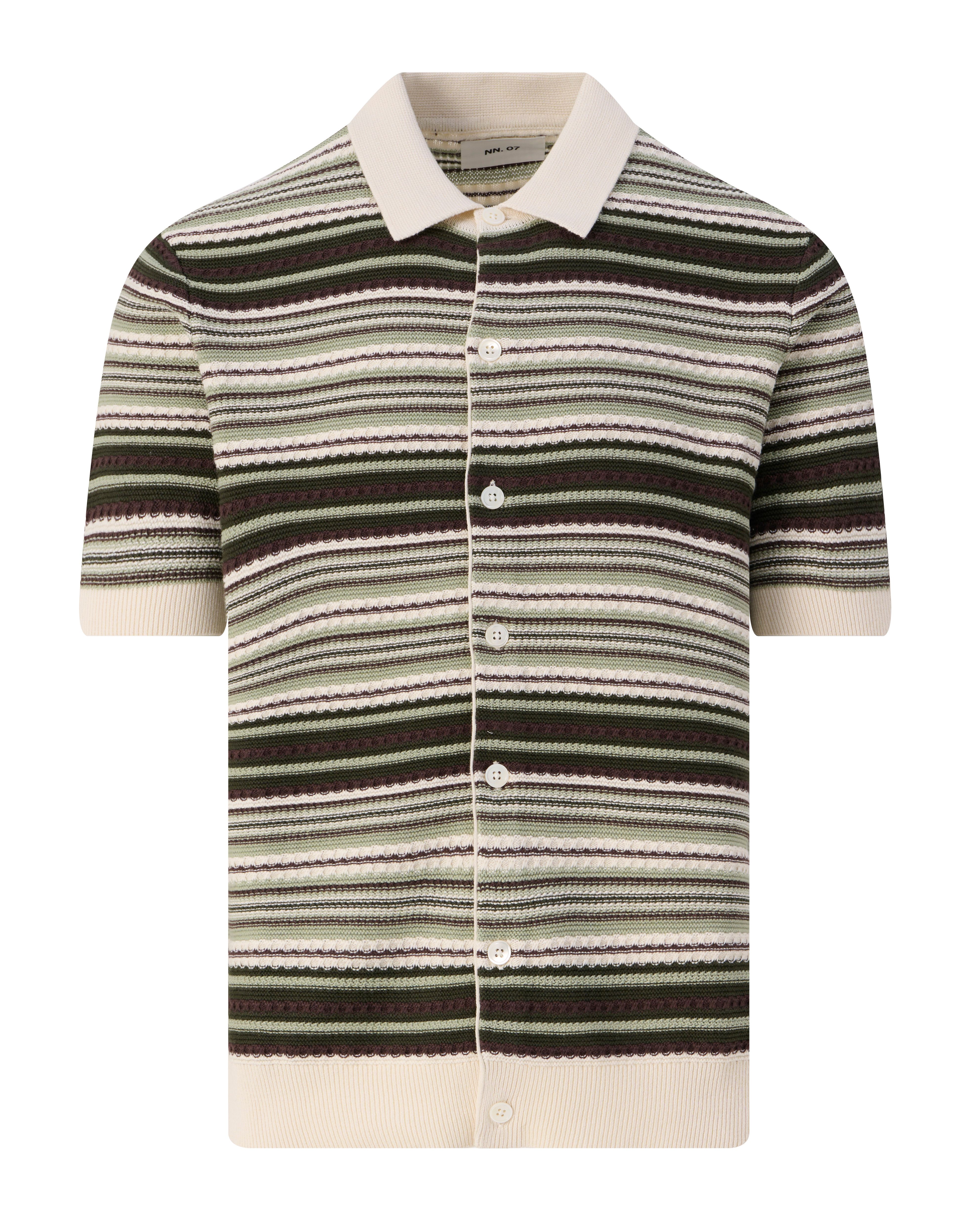NN07 Nolan Polo KM Groen 103177-001-L