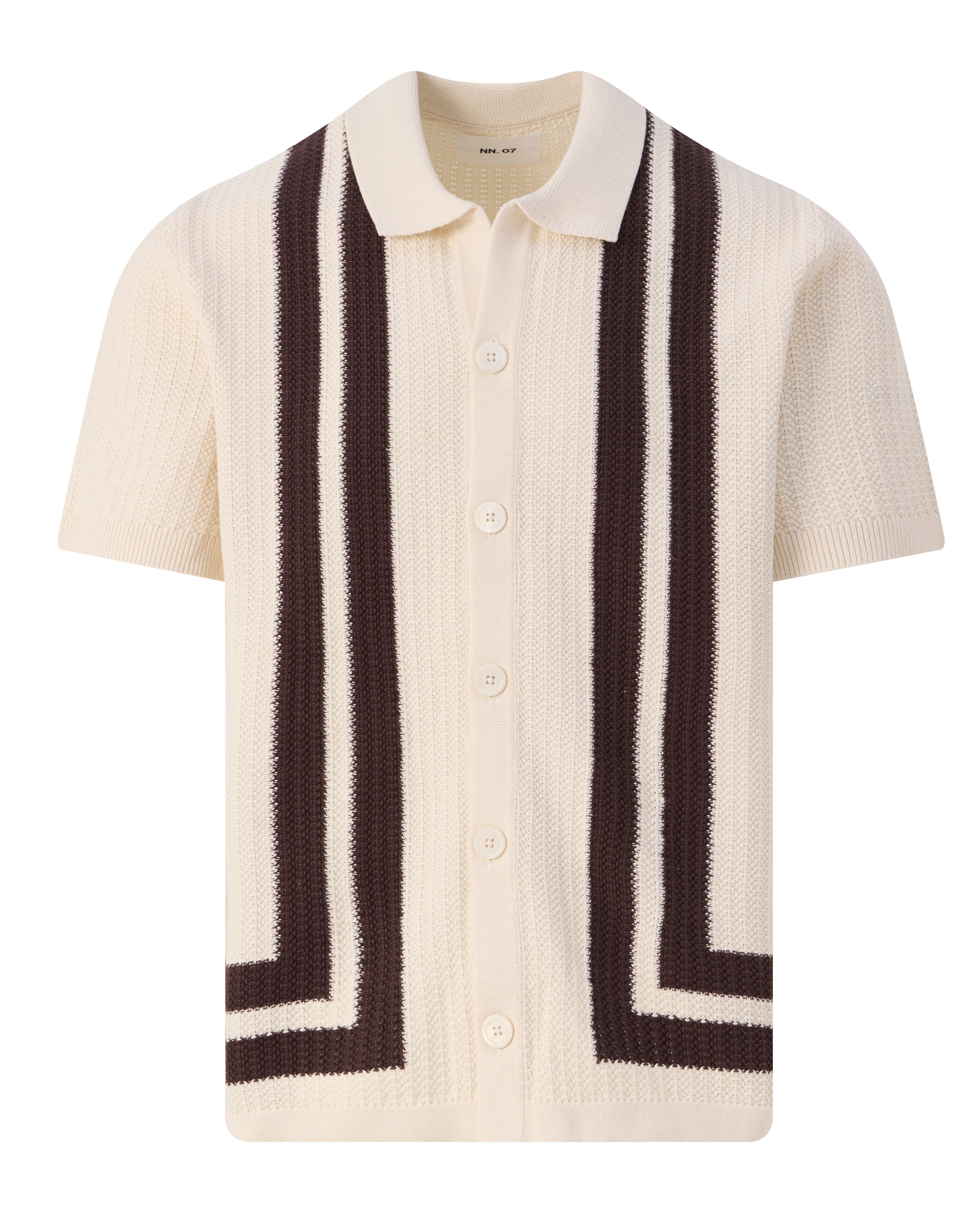 NN07 Ares Polo KM Ecru 103178-001-L