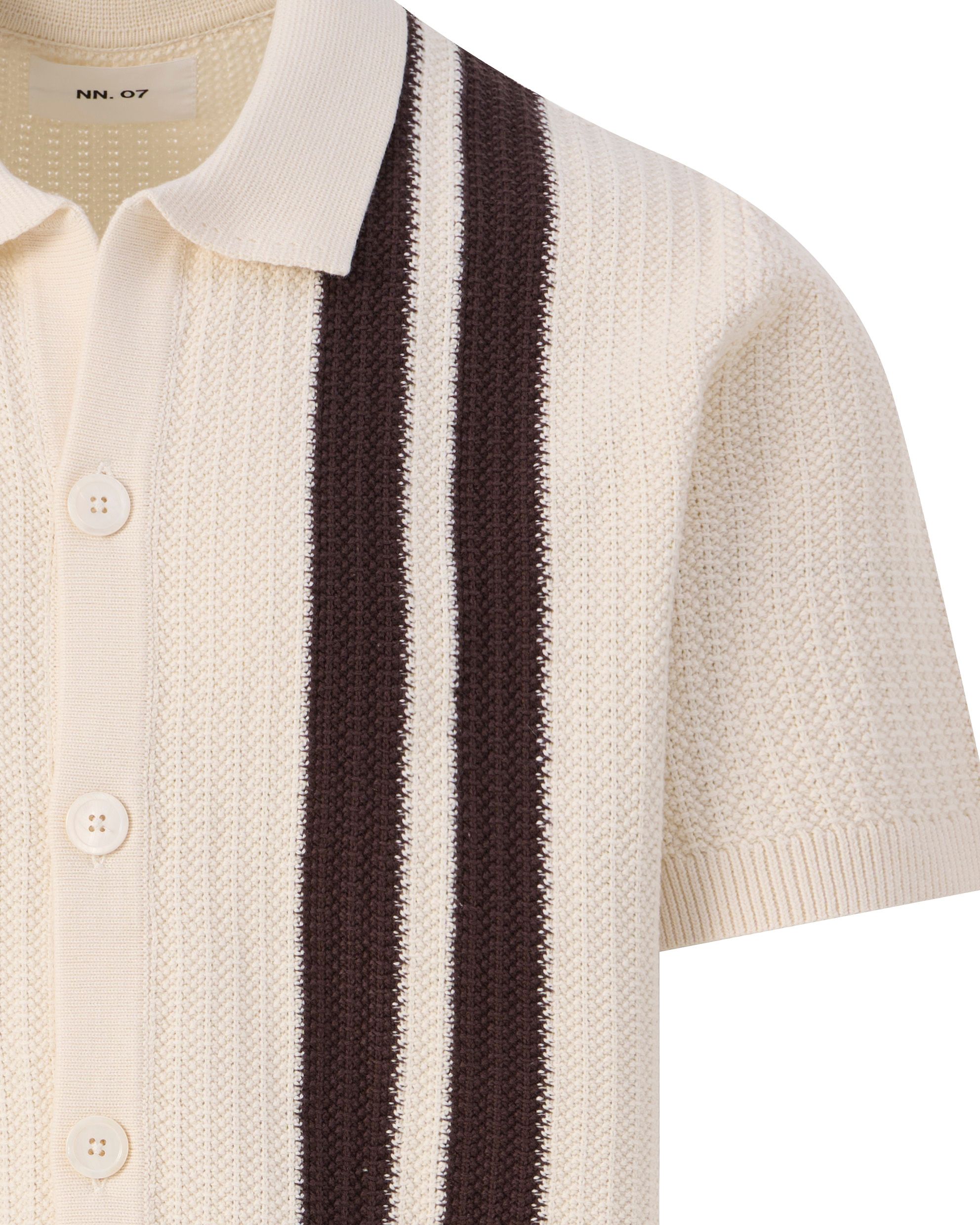 NN07 Ares Polo KM Ecru 103178-001-L