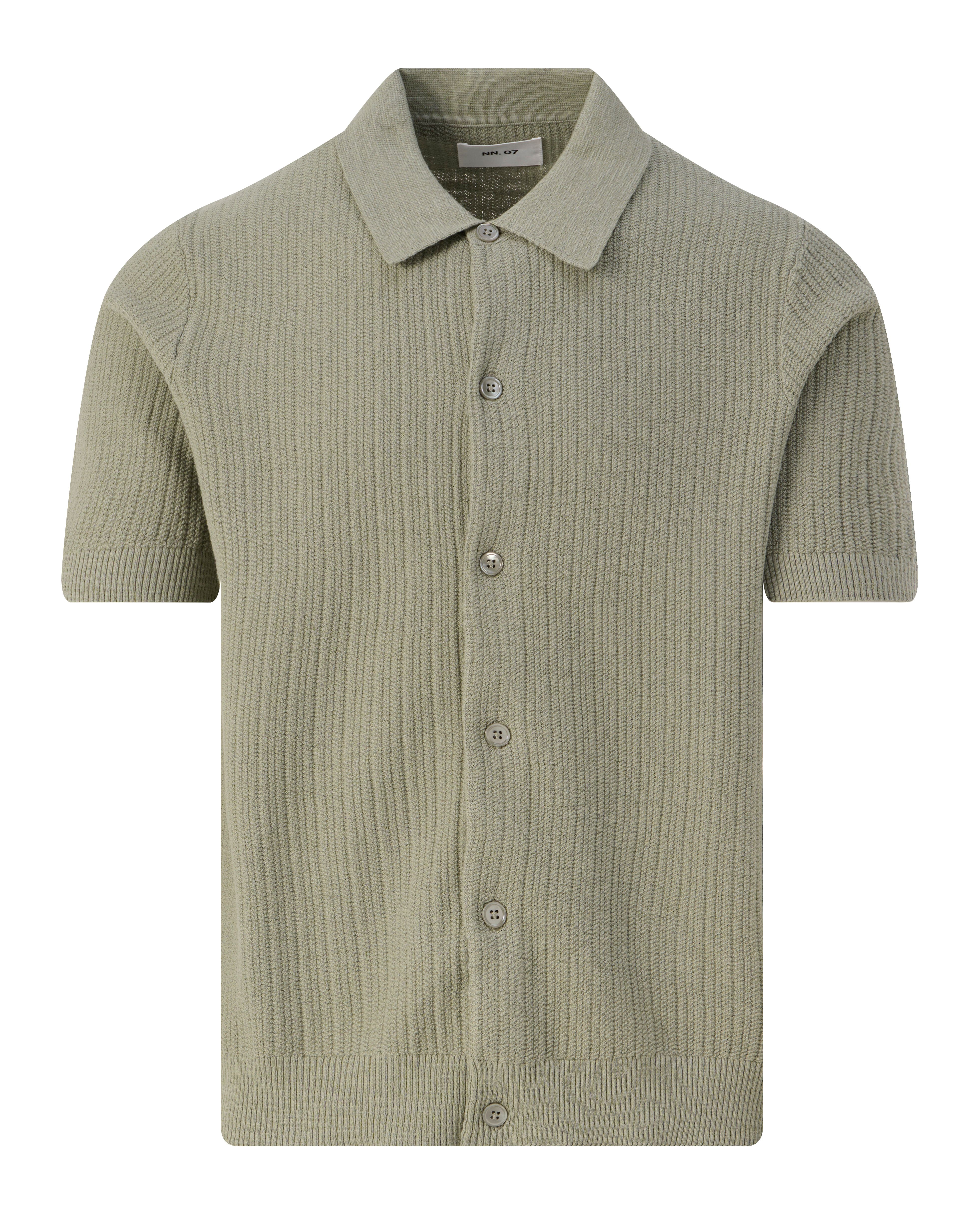 NN07 Nolan Polo KM Groen 103180-001-L