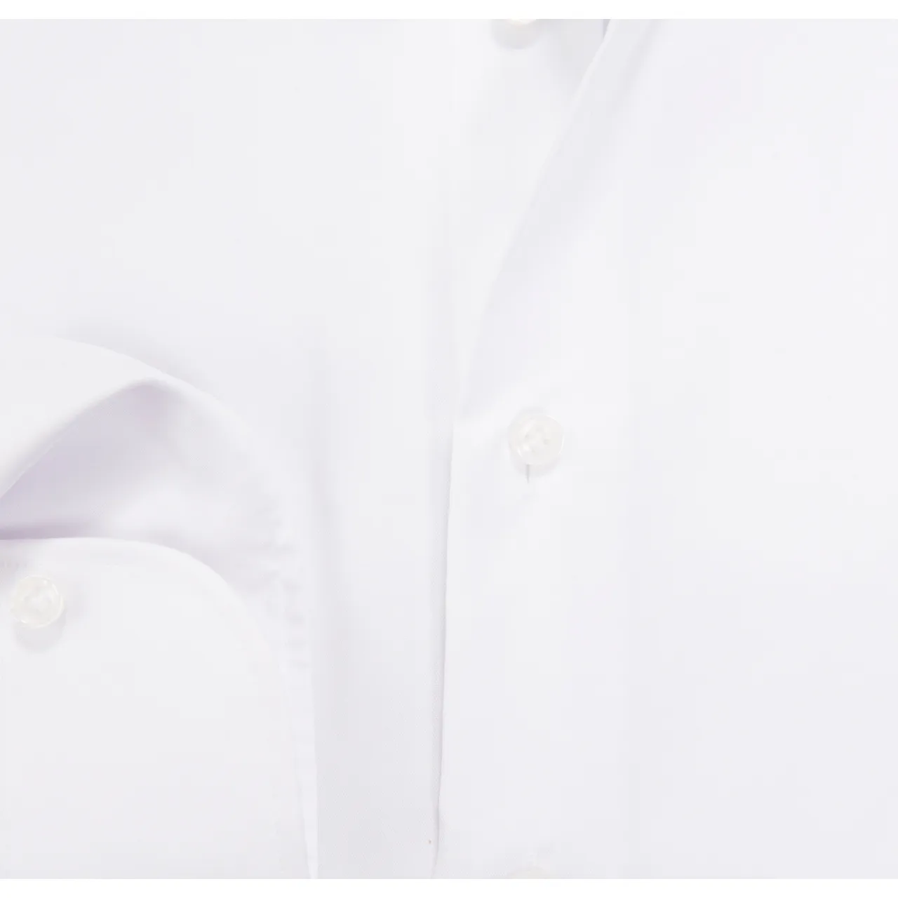 Profuomo Originale Slim fit Overhemd LM Wit 002303-01-37