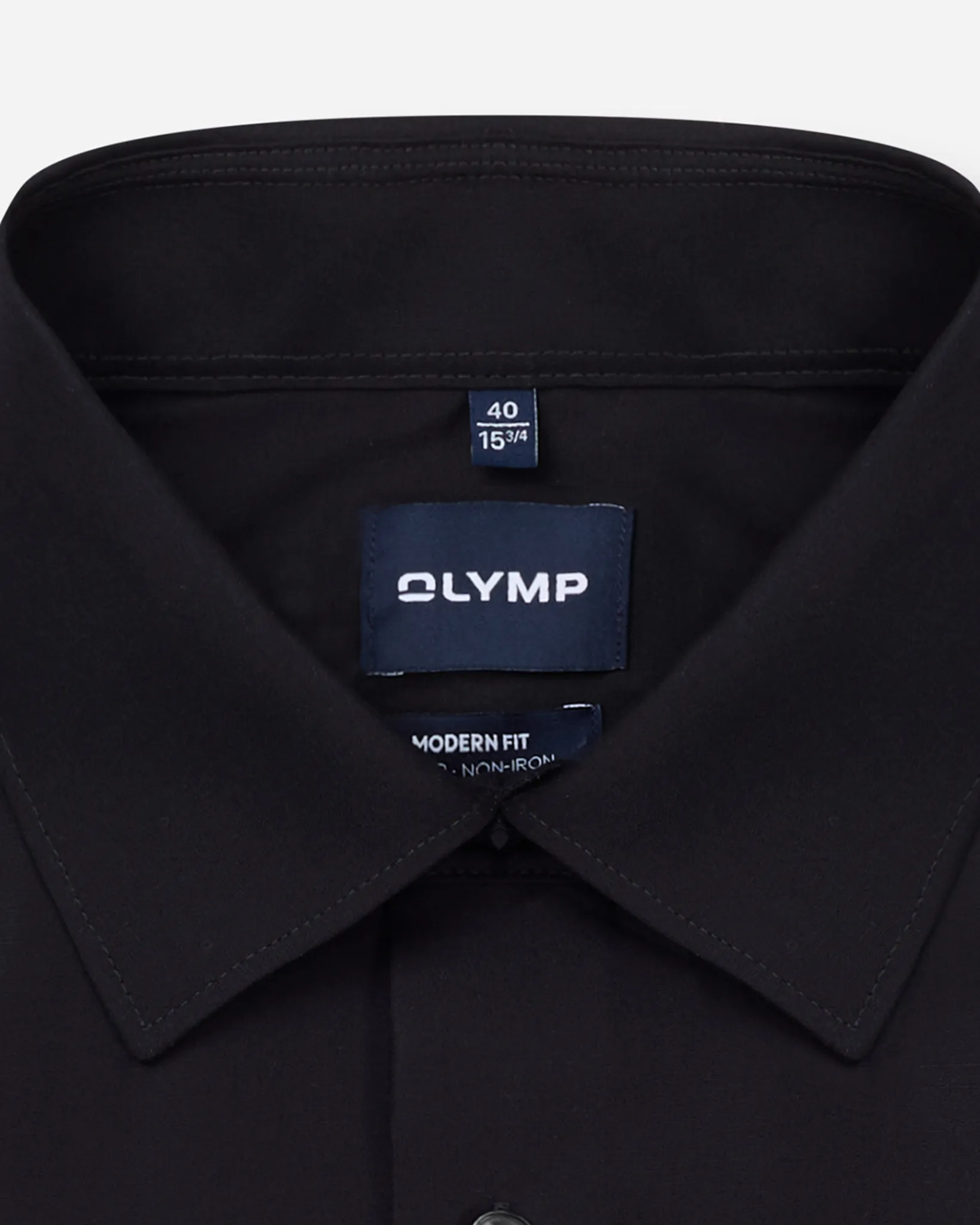 OLYMP Overhemd LM Zwart 011412-10-38