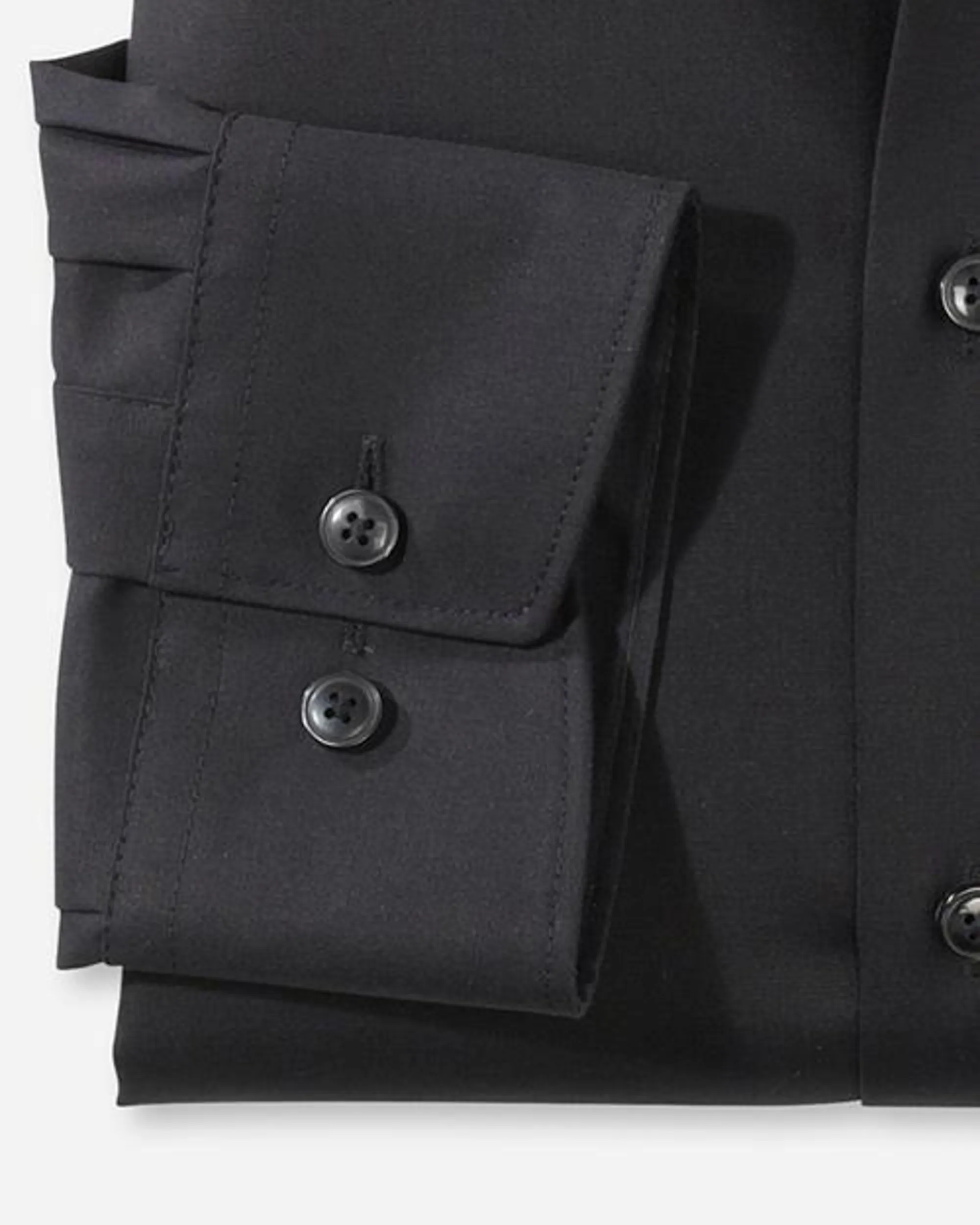 OLYMP Casual Overhemd LM Zwart 011432-10-43