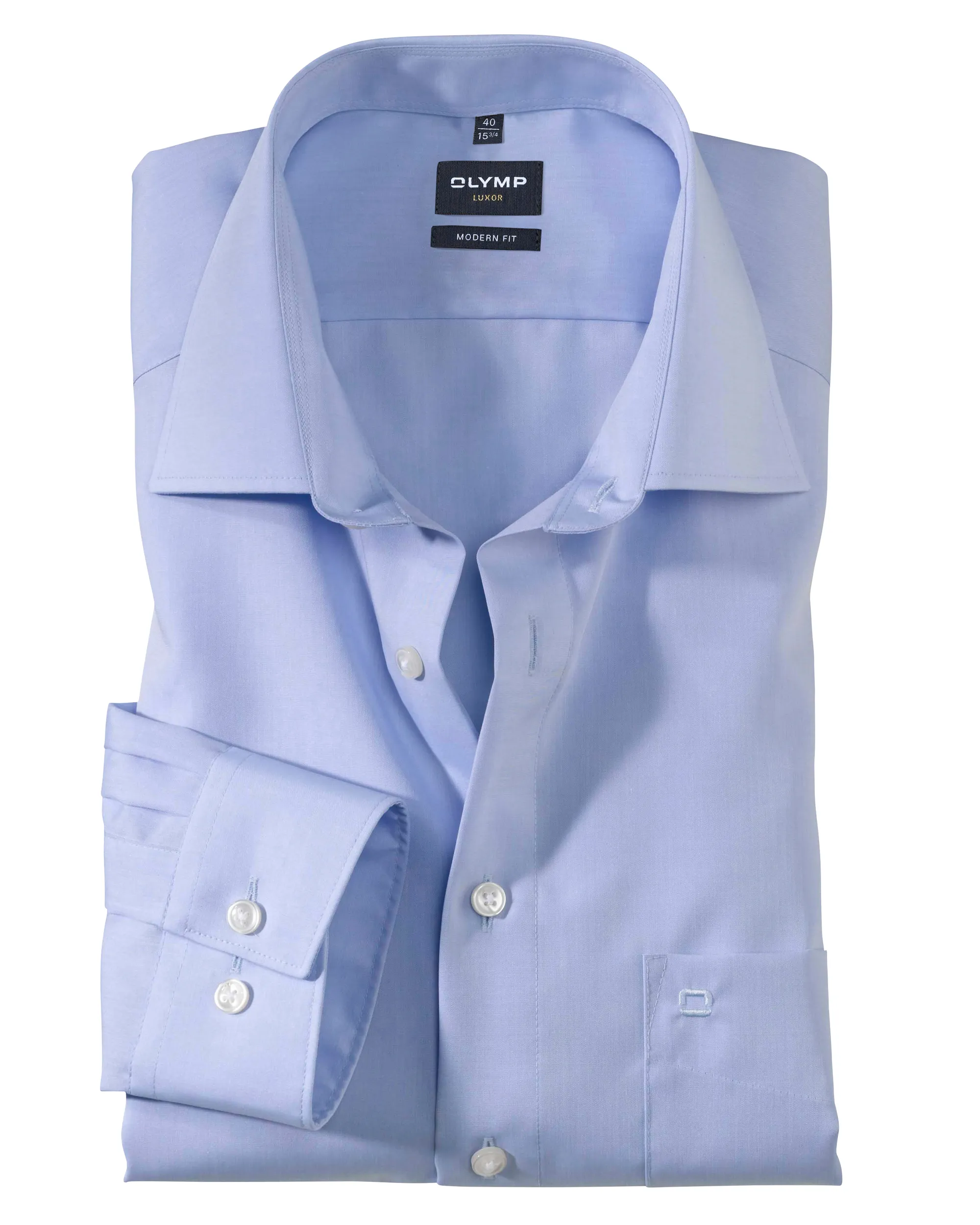 OLYMP Casual Overhemd LM Blauw 011433-32-43