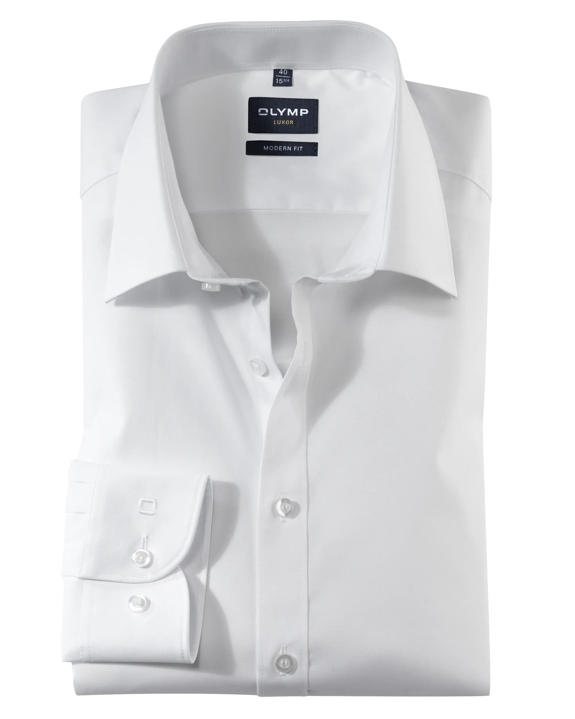 OLYMP Casual Overhemd LM Wit 011472-01-37