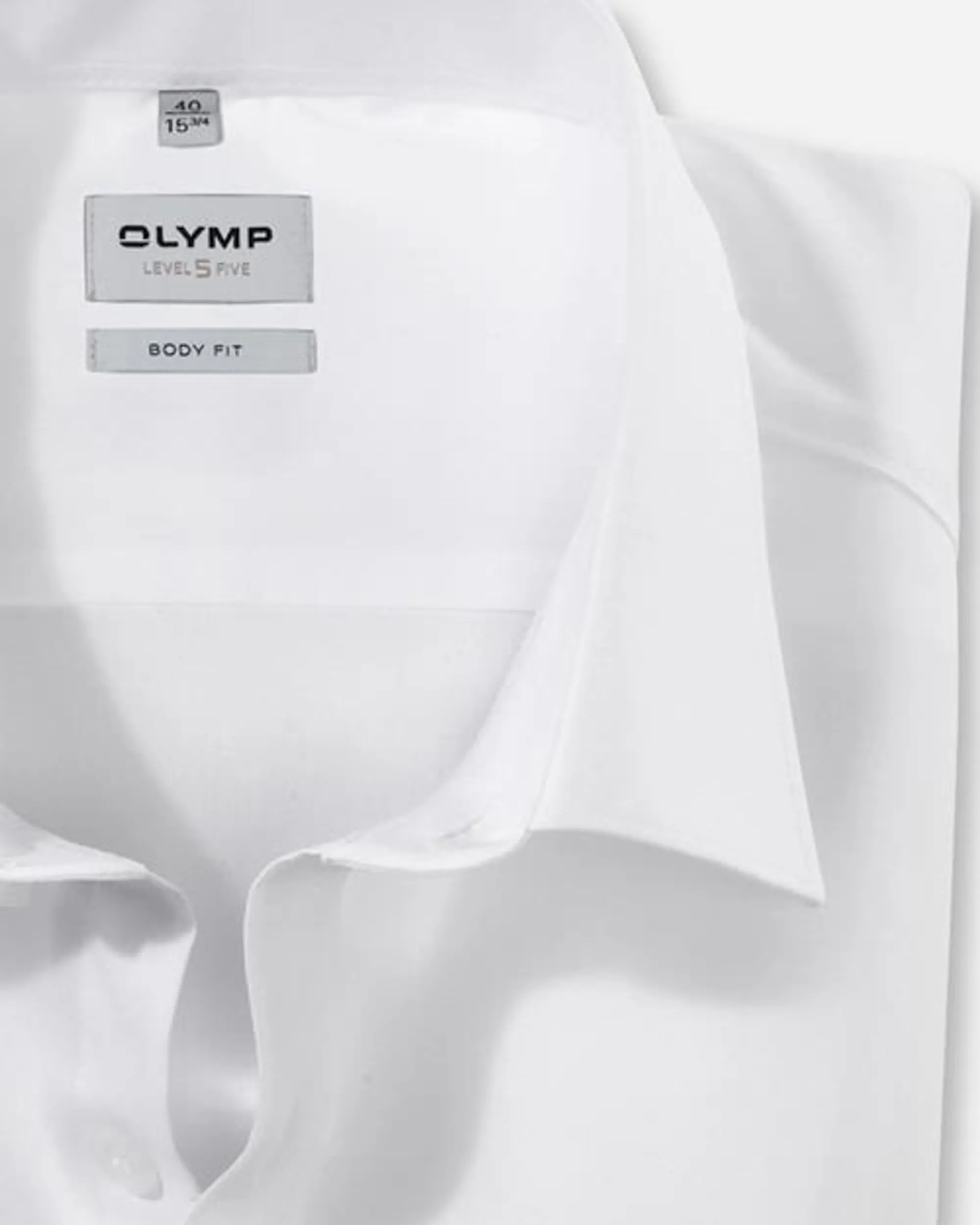 OLYMP Casual Overhemd LM Wit 011516-01-39