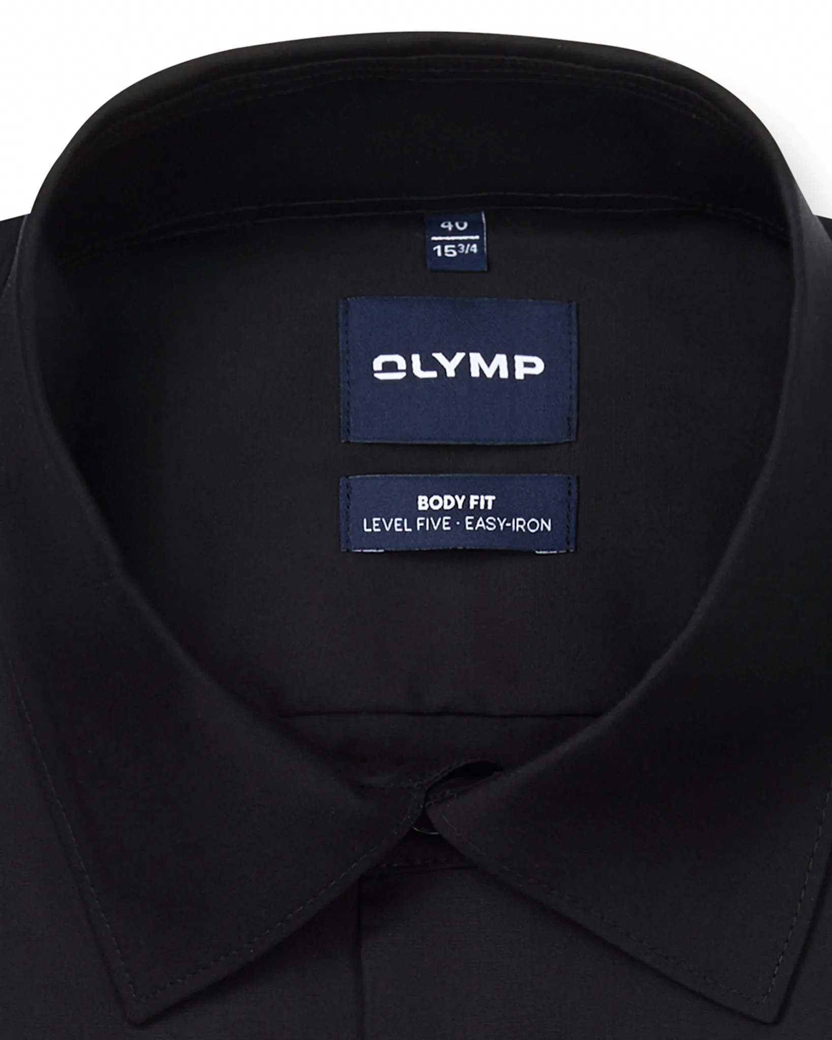 OLYMP Casual Overhemd LM Zwart 011521-10-42