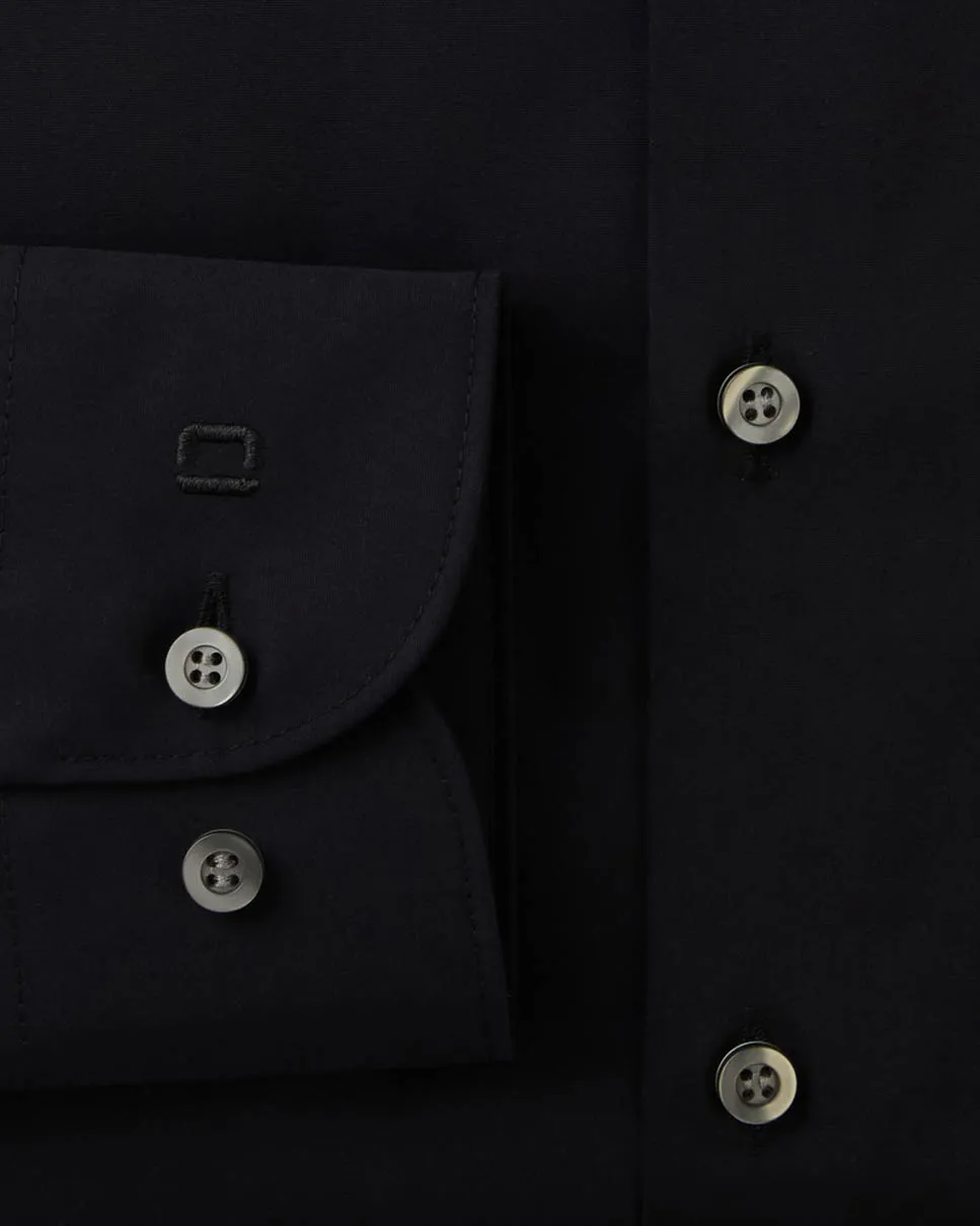 OLYMP Casual Overhemd LM Zwart 011521-10-42