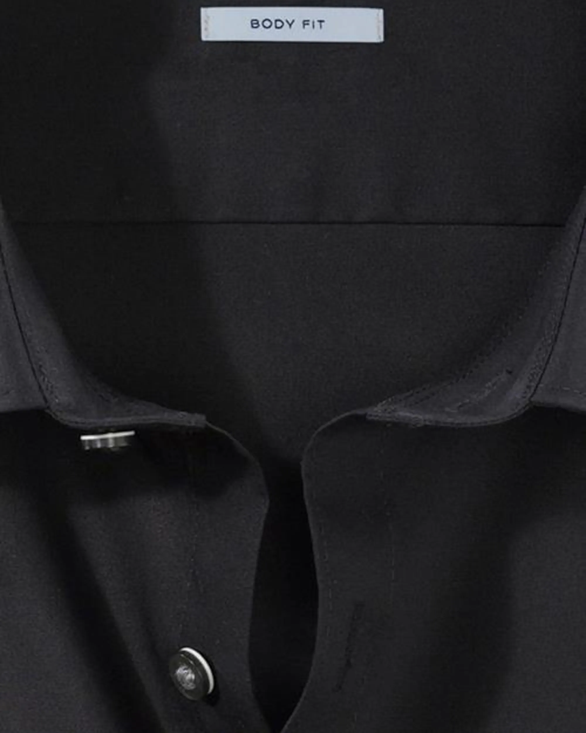 OLYMP Casual Overhemd LM Zwart 011521-10-42