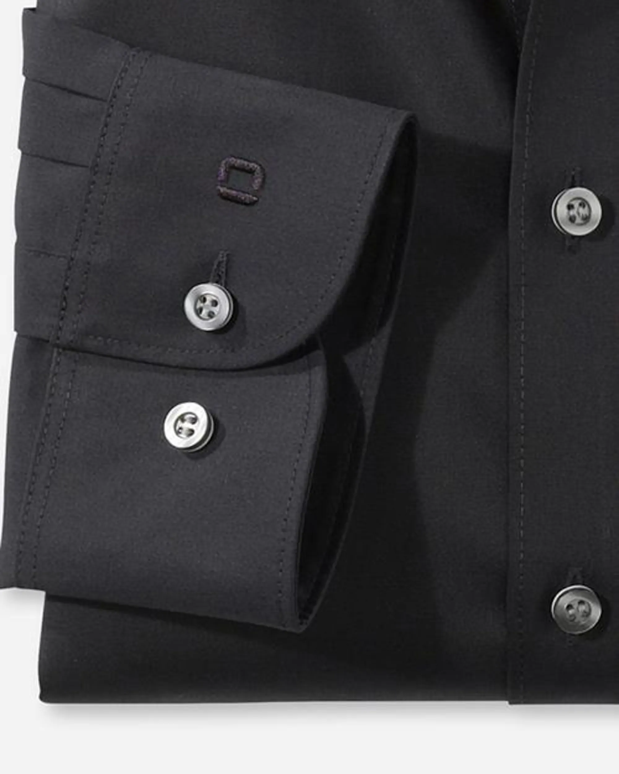 OLYMP Casual Overhemd LM Zwart 011521-10-42