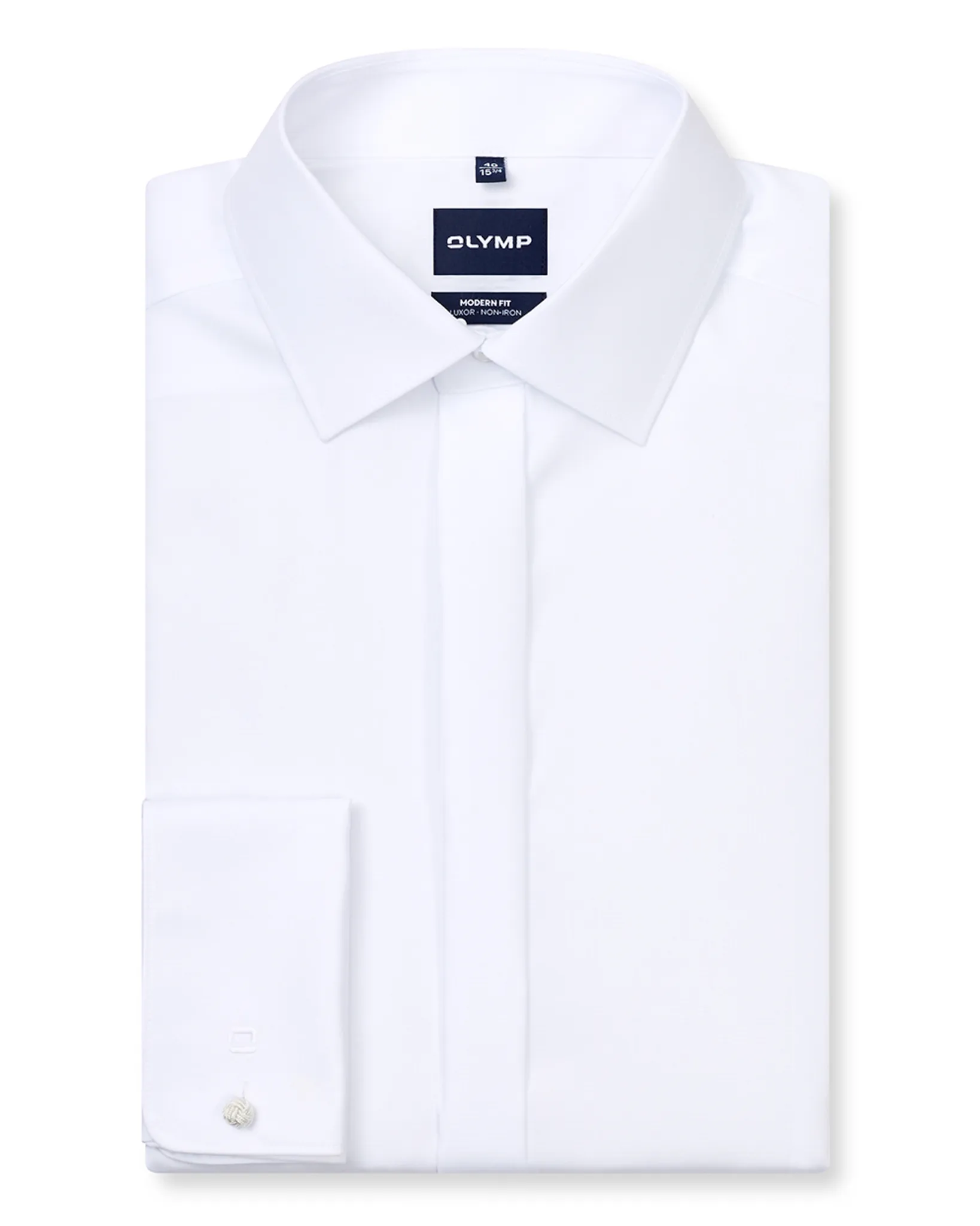 OLYMP Casual Overhemd LM Wit 011527-01-40
