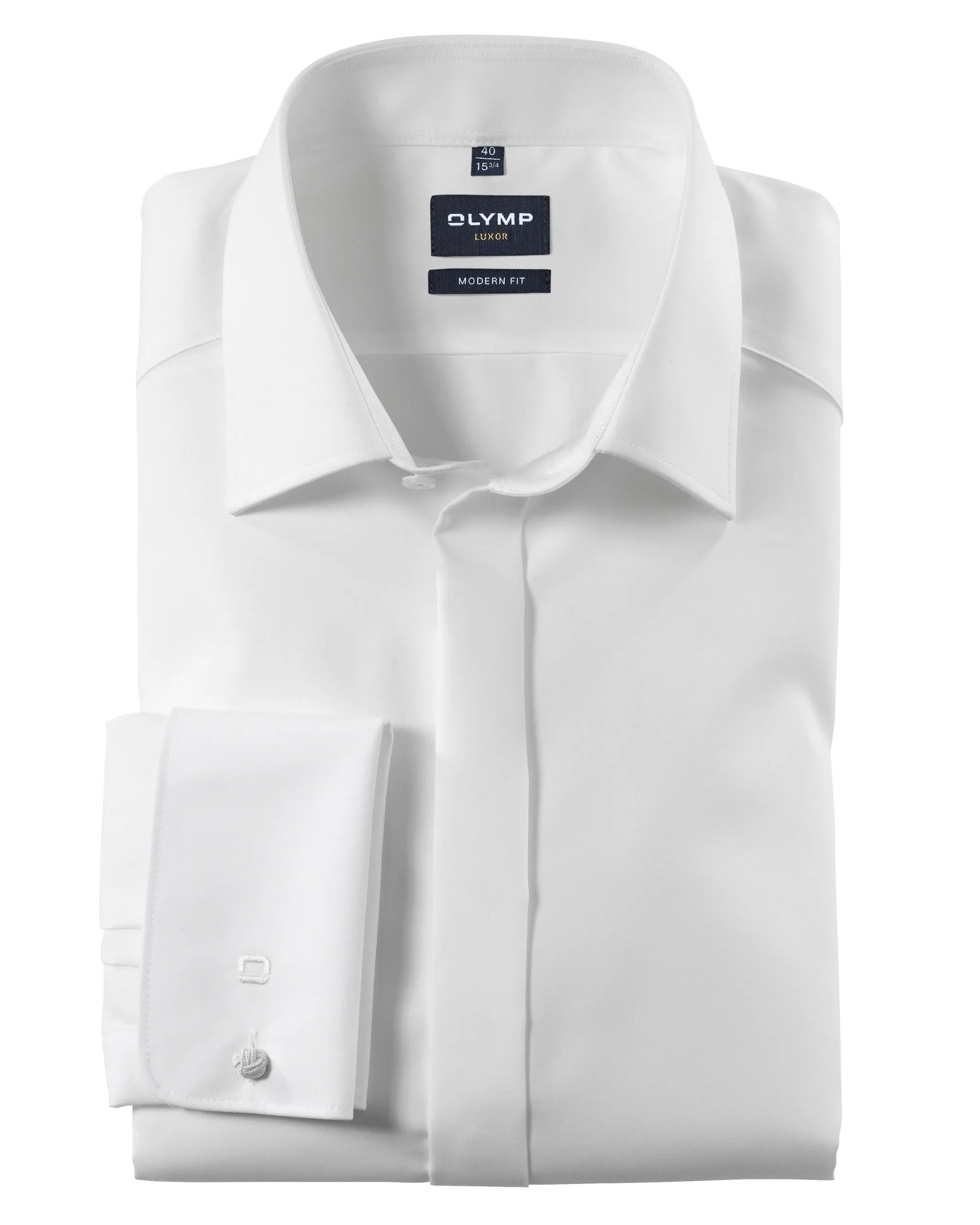 OLYMP Casual Overhemd LM Wit 011528-83-47