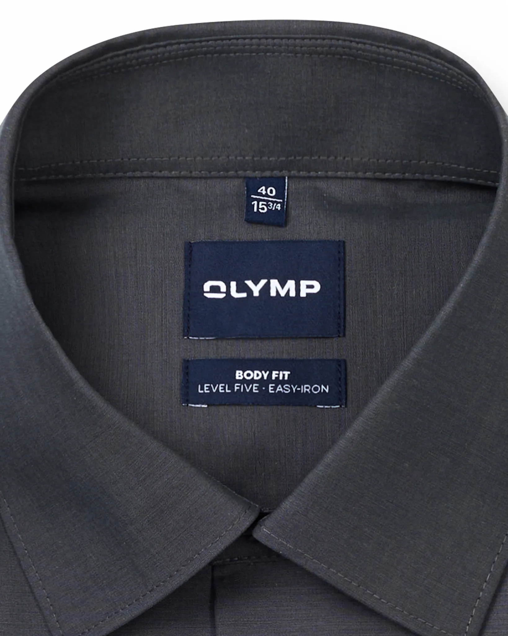 OLYMP Casual Overhemd LM Antraciet 011542-26-42