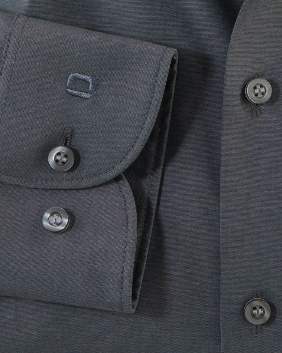 OLYMP Casual Overhemd LM Antraciet 011542-26-42