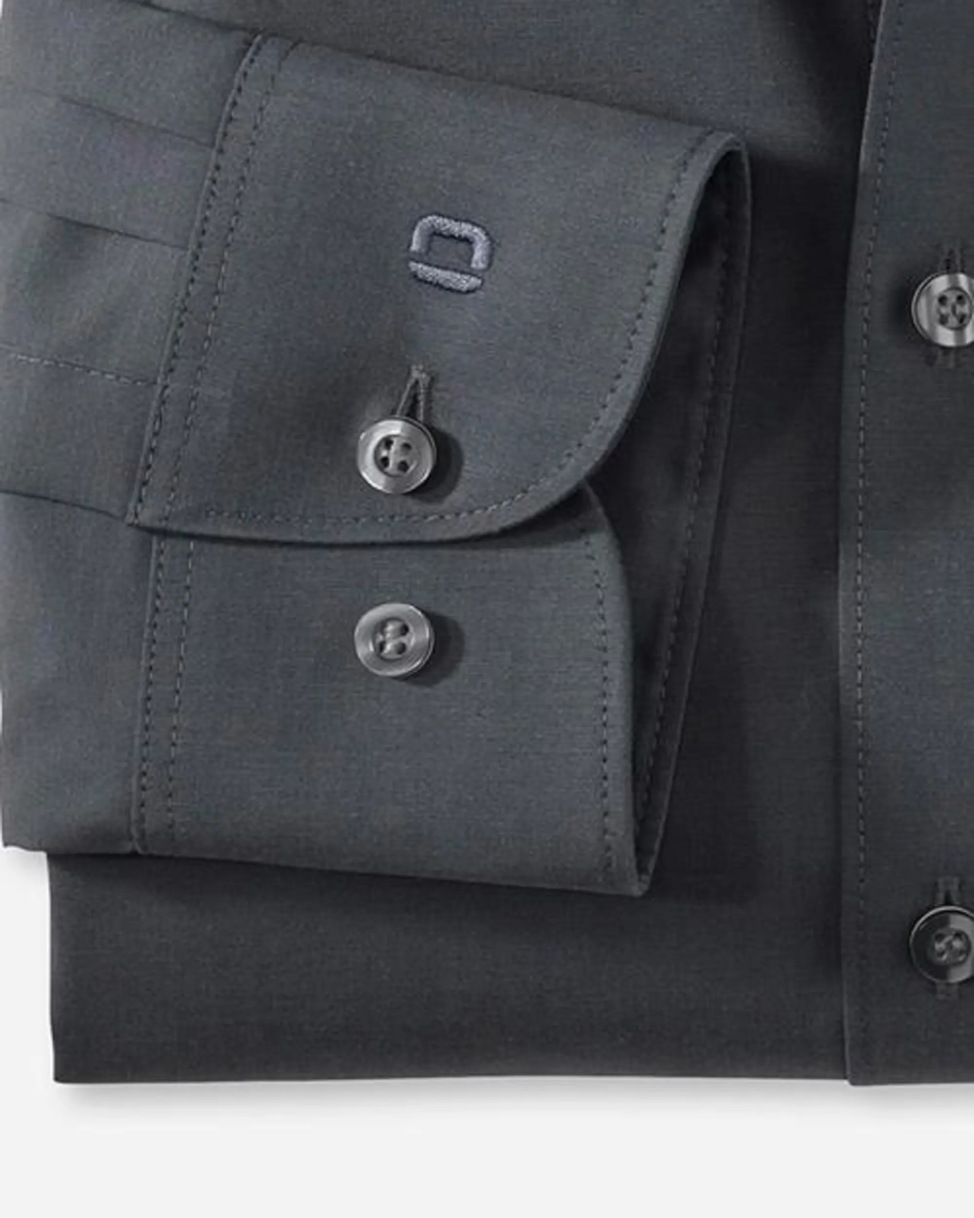 OLYMP Casual Overhemd LM Antraciet 011542-26-42