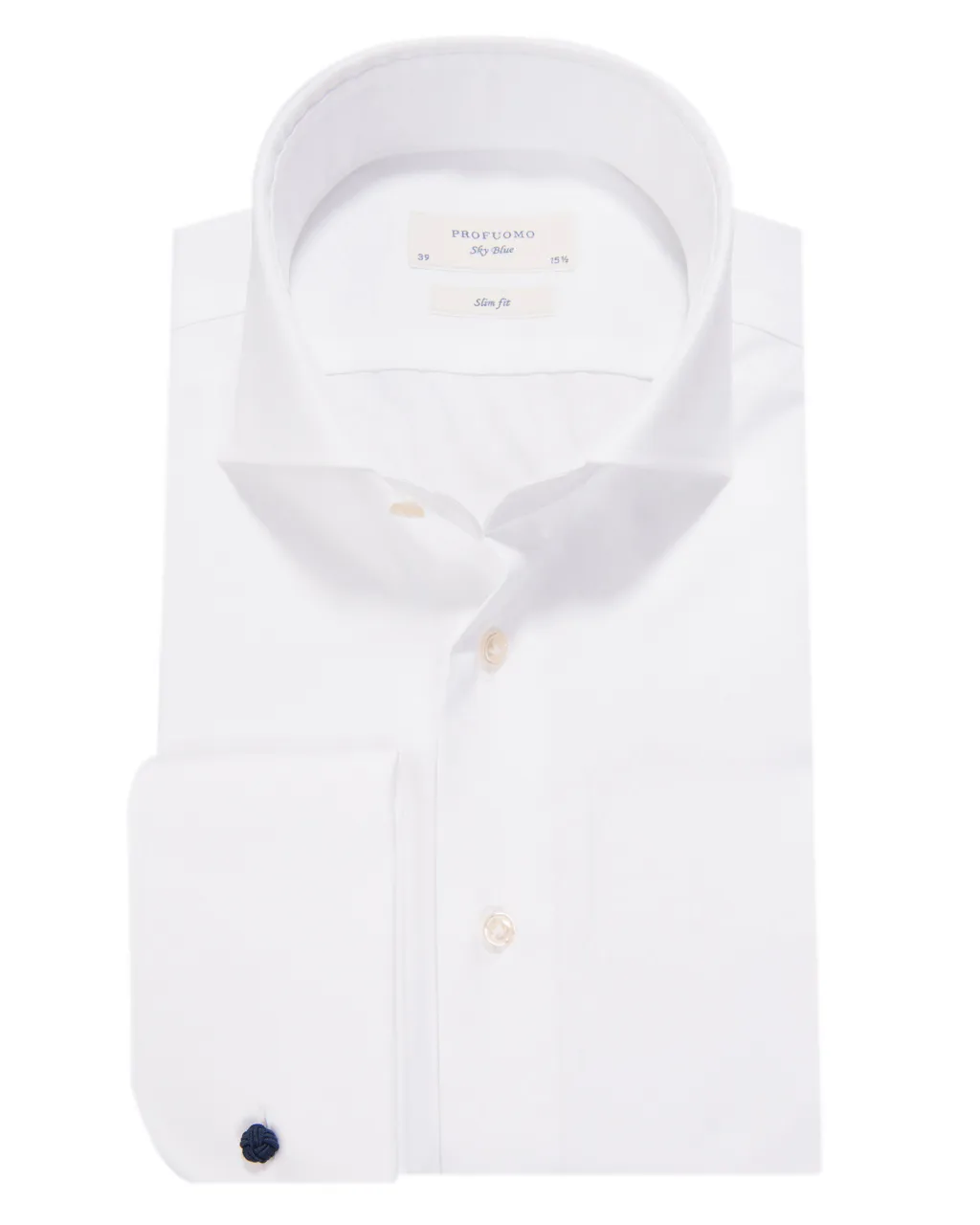 Profuomo Overhemd LM Wit 012649-01-37