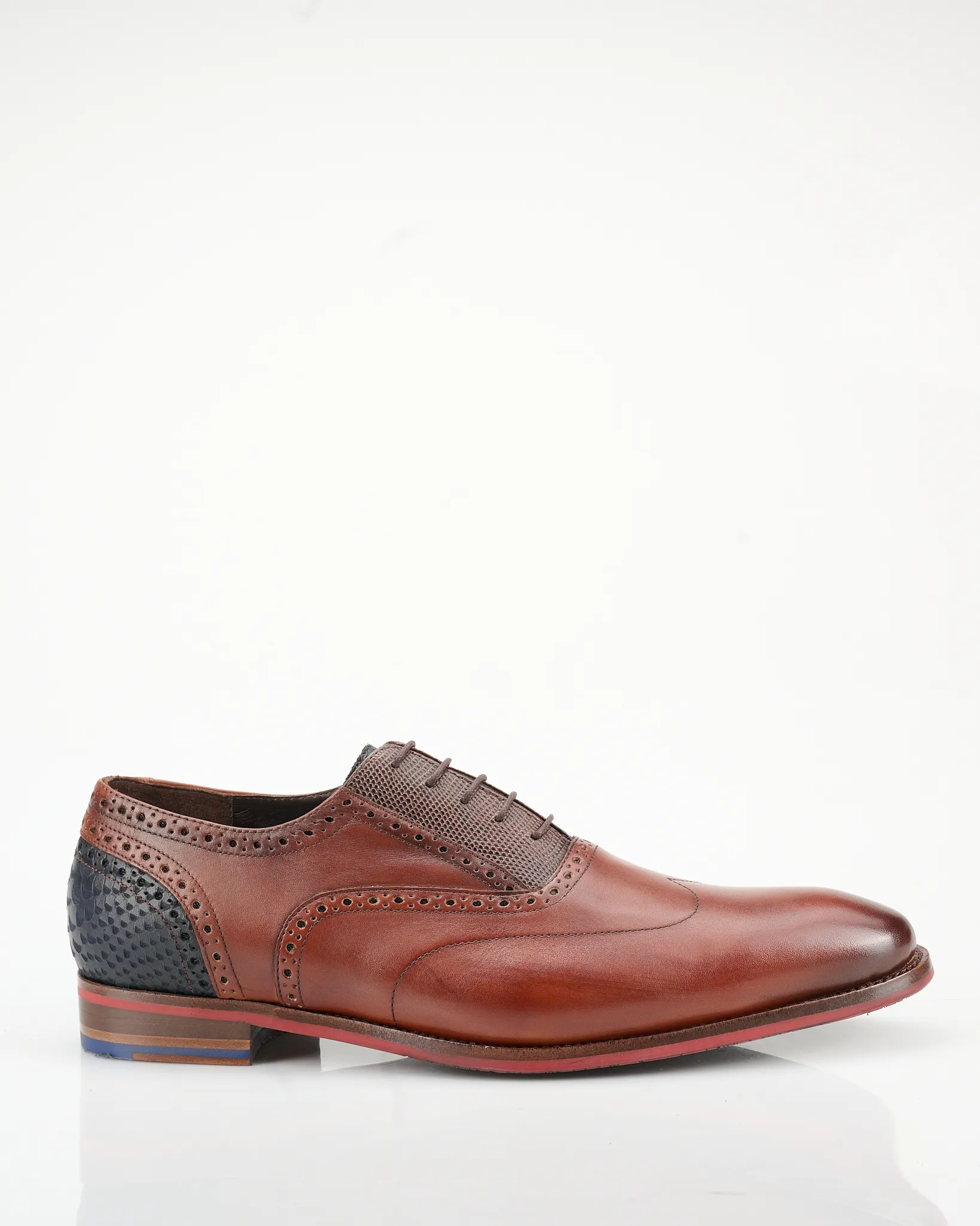 Floris van Bommel De Stapper Geklede schoenen Cognac 027731-82-38
