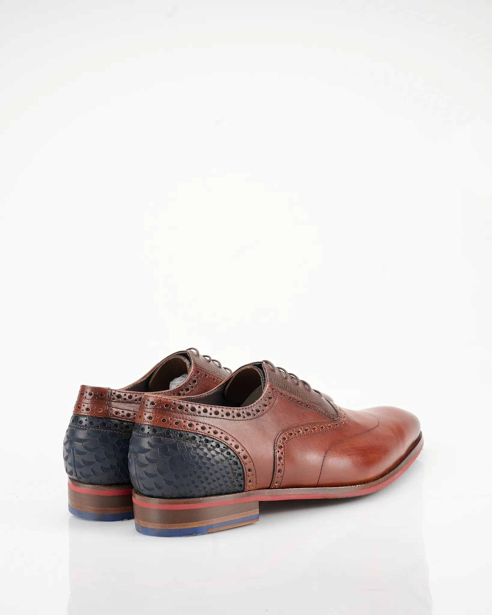 Floris van Bommel De Stapper Geklede schoenen Cognac 027731-82-38