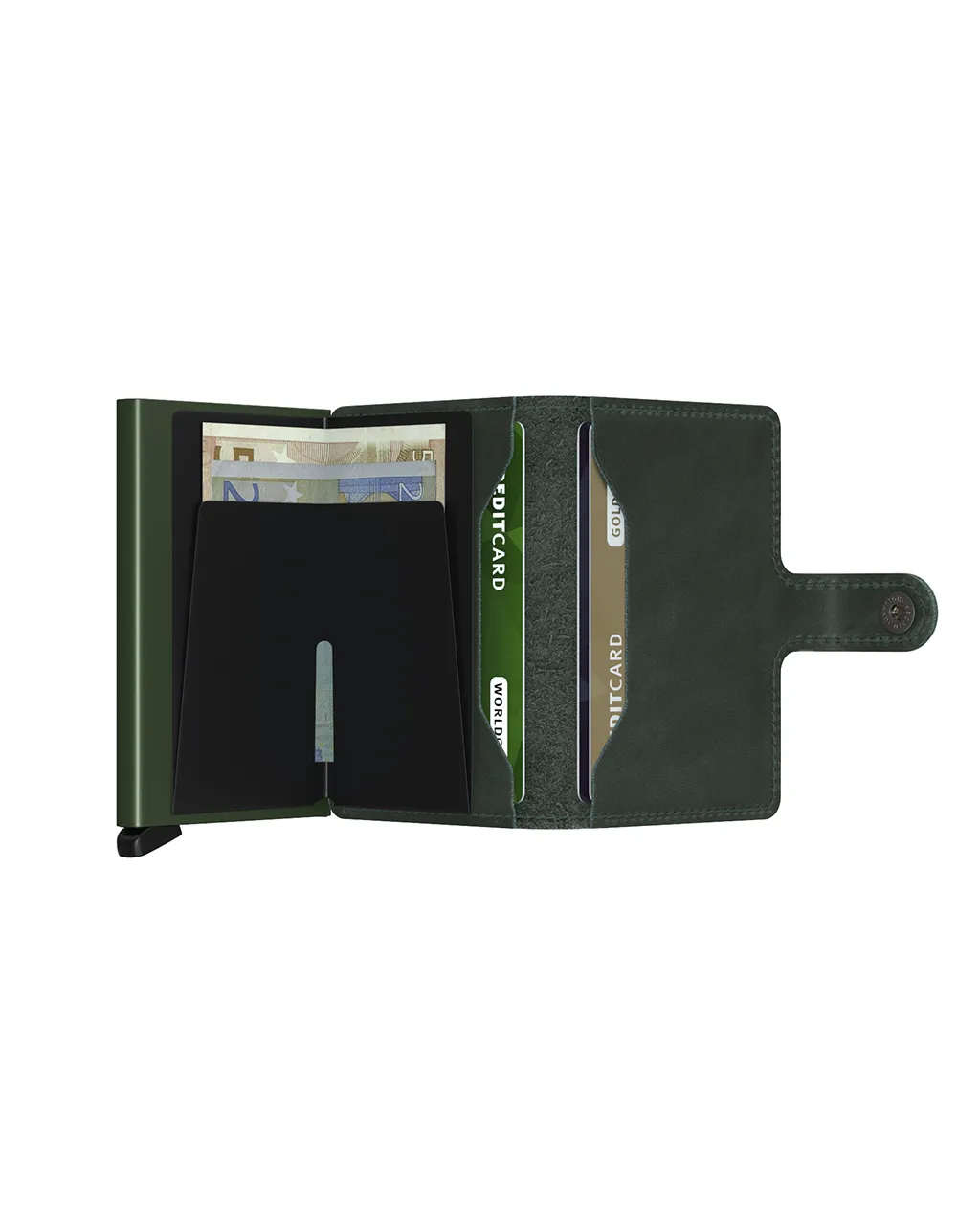 Secrid Original Miniwallet Groen uni 029144-001-0