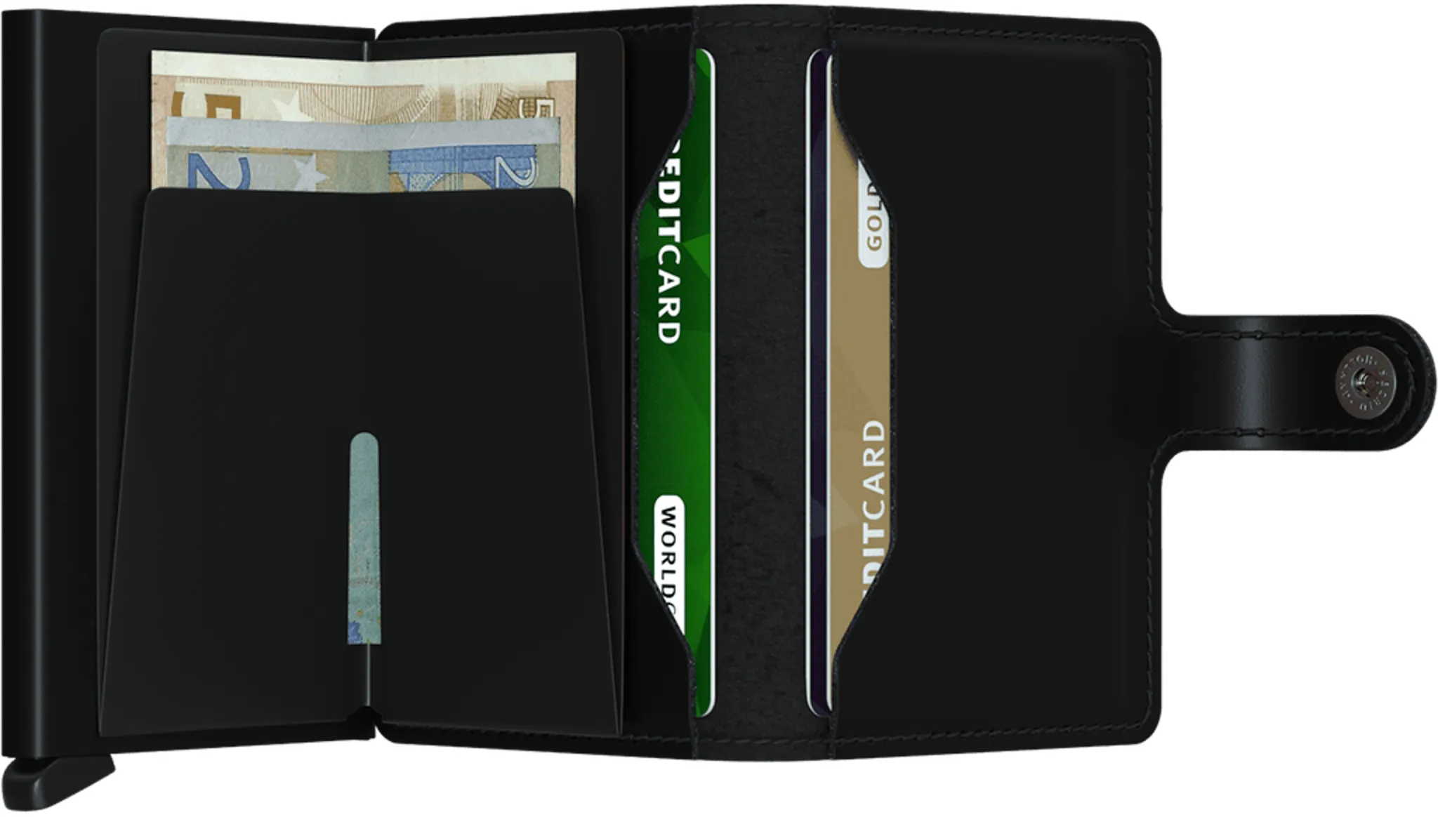 Secrid Matte Miniwallet Zwart uni 029153-002-0