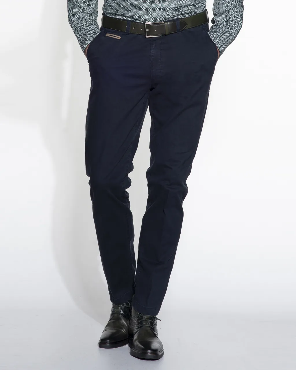 Campbell Chino Donkerblauw uni 036406-381-24