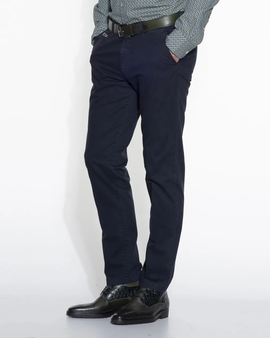 Campbell Chino Donkerblauw uni 036406-381-24