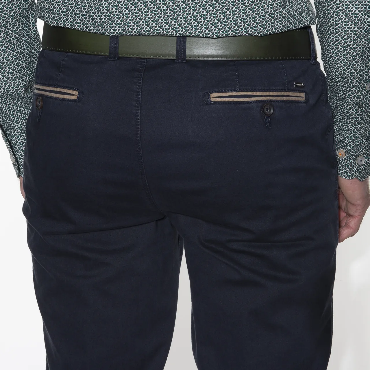 Campbell Chino Donkerblauw uni 036406-381-24