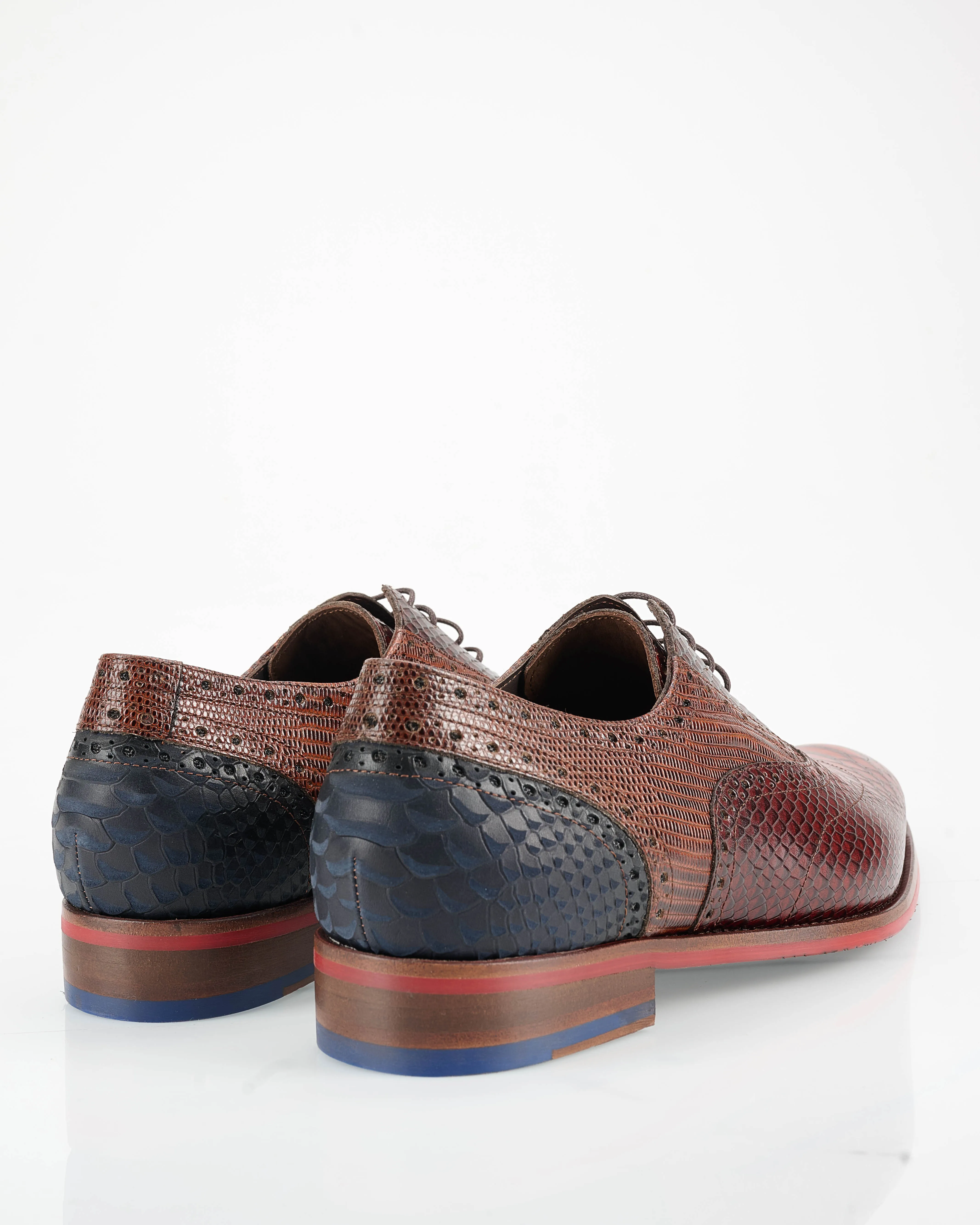 Floris van Bommel De Stapper Geklede schoenen Cognac 038485-82-10