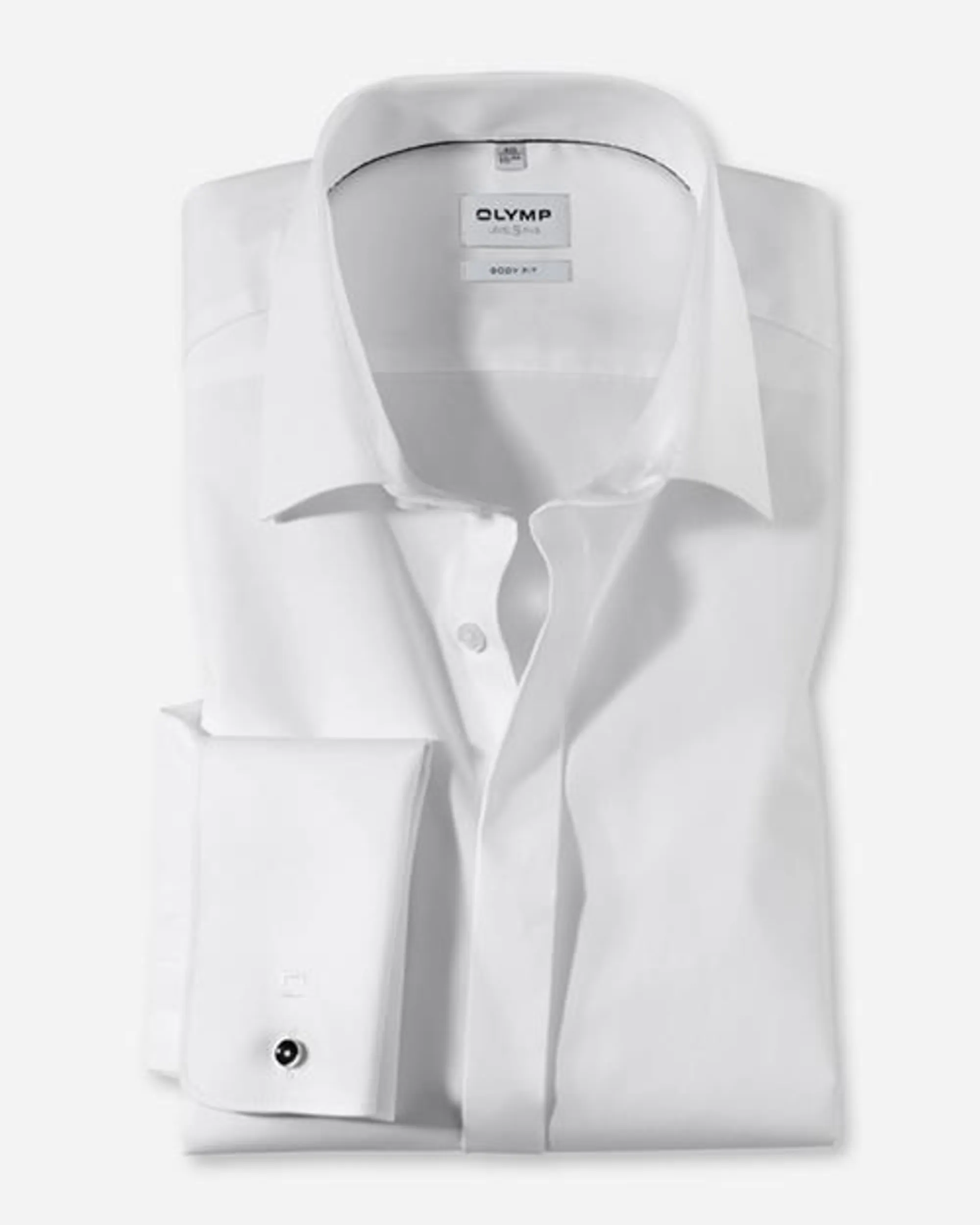 OLYMP Overhemd smoking Wit 040706-01-40