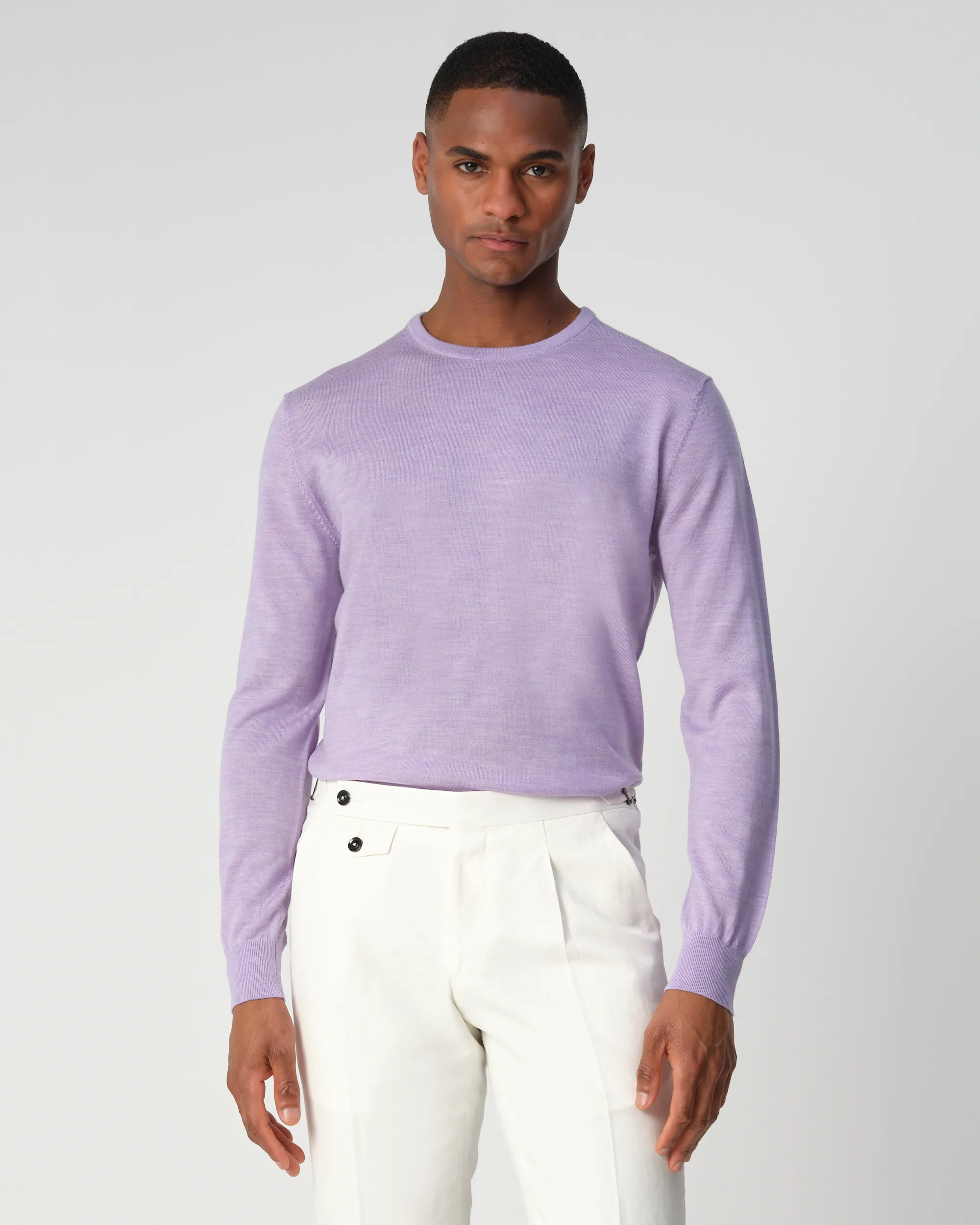Dutch Dandies Connery Trui ronde hals Wisteria 044525-019-L