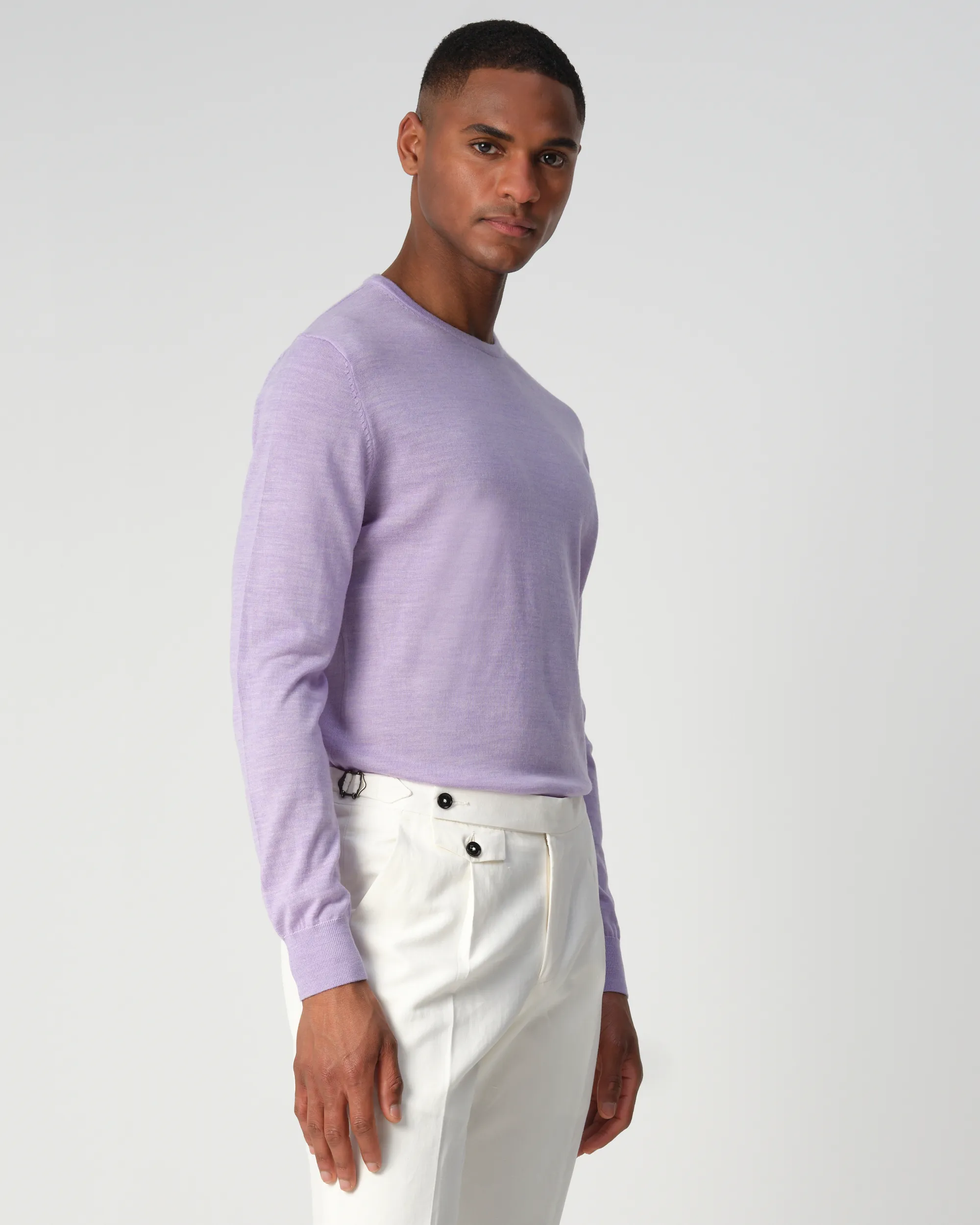 Dutch Dandies Connery Trui ronde hals Wisteria 044525-019-L