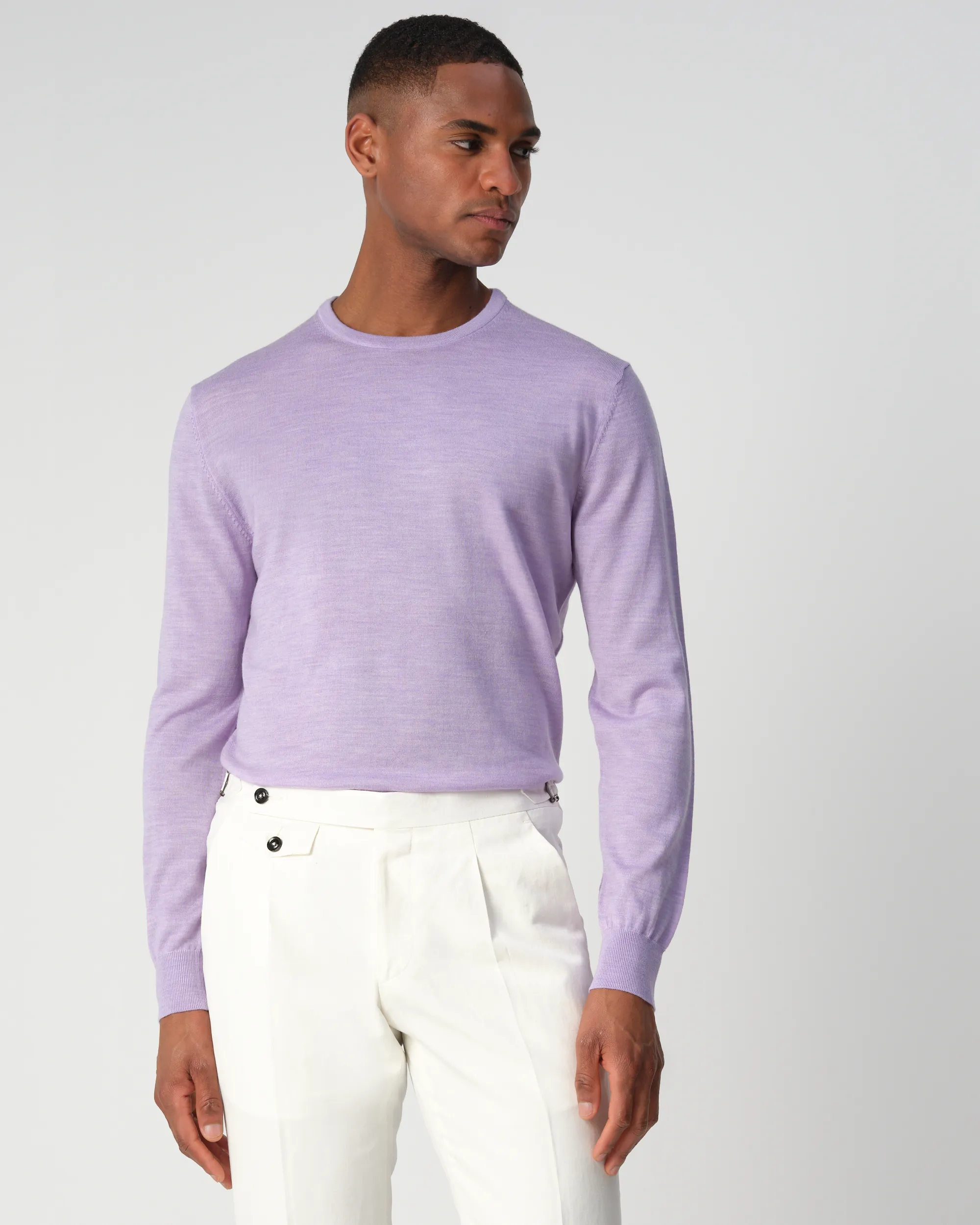 Dutch Dandies Connery Trui ronde hals Wisteria 044525-019-L
