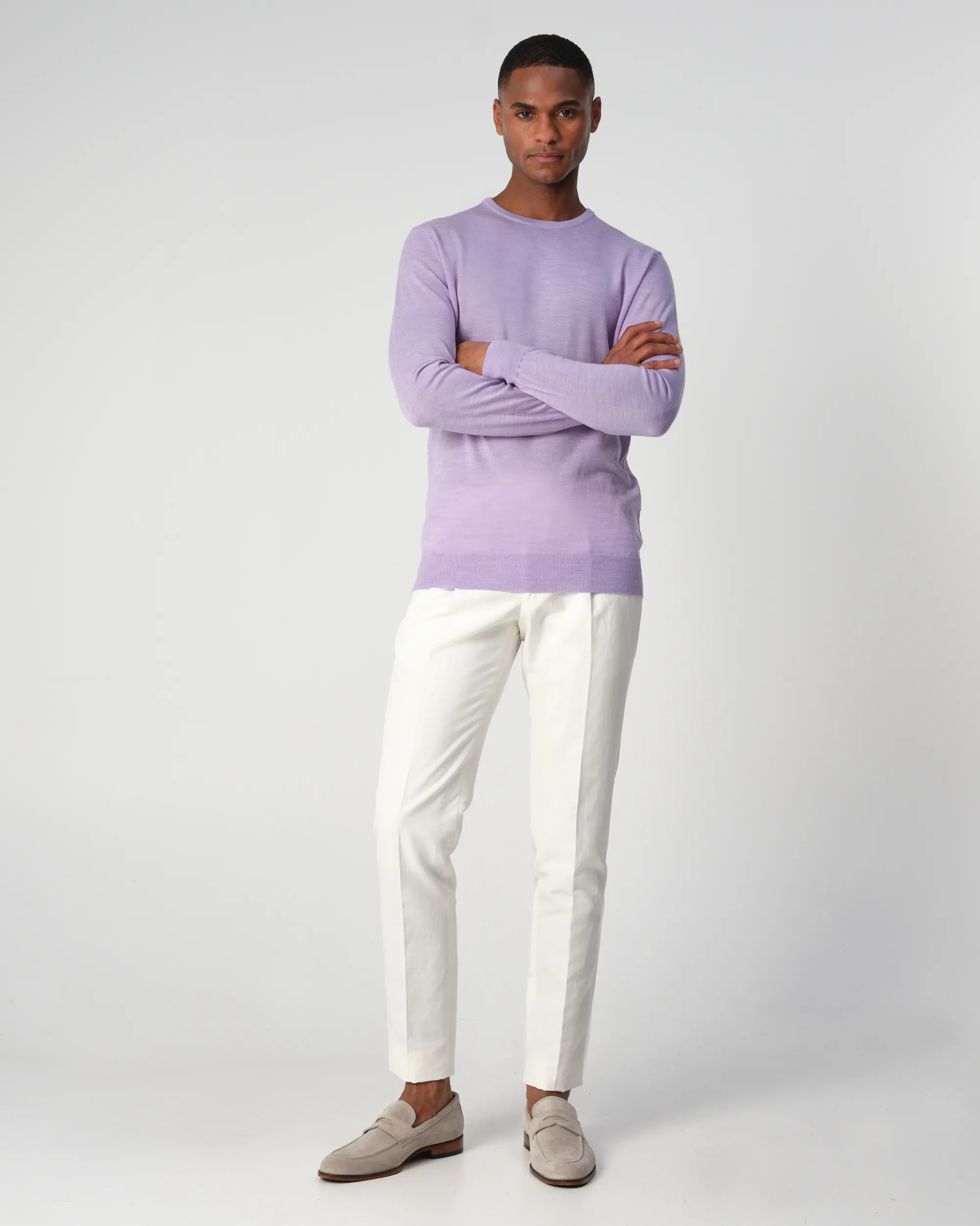 Dutch Dandies Connery Trui ronde hals Wisteria 044525-019-L