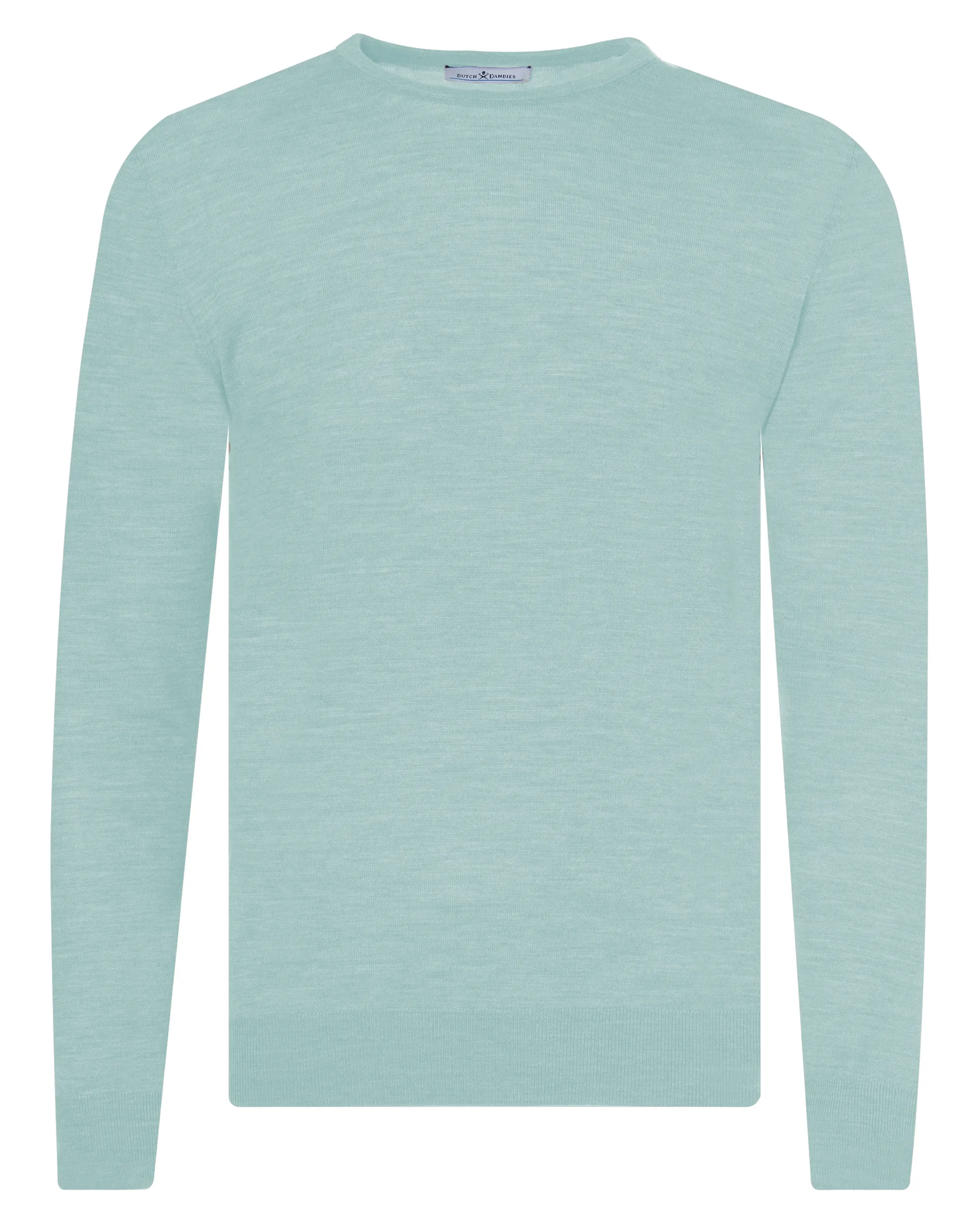 Dutch Dandies Trui O-hals Mint uni 044525-022-L