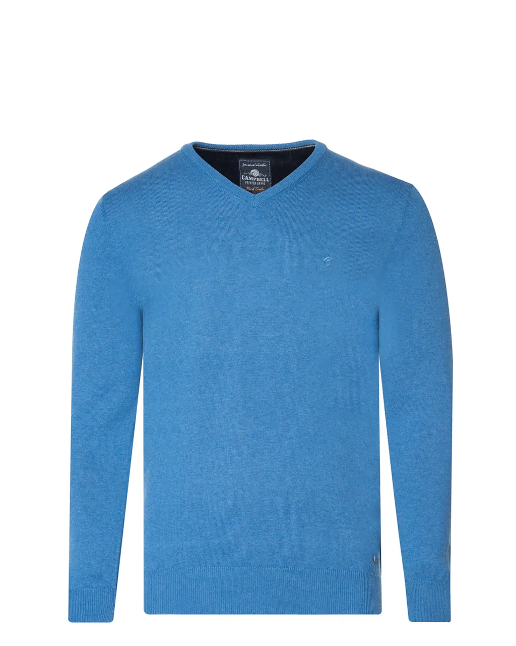 Campbell Trui V-hals Blauw 044530-300-L