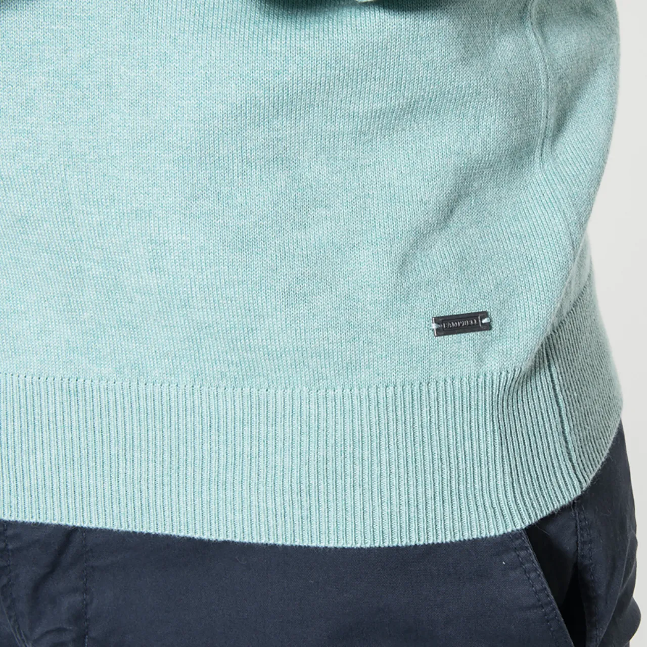 Campbell Trui V-hals Mint uni 044530-411-L