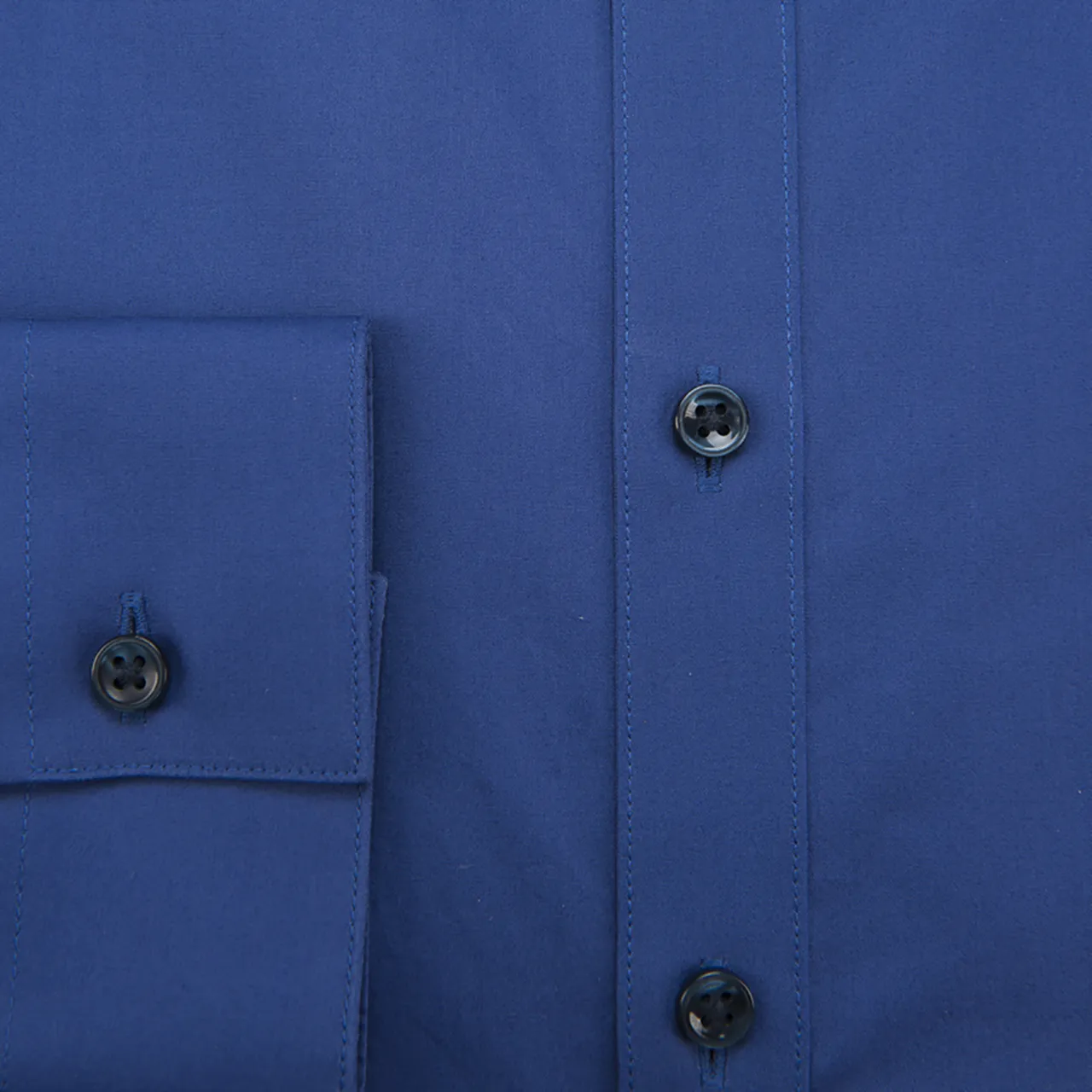 Runway Party Extra slim fit Overhemd LM Blauw uni 045817-001-36