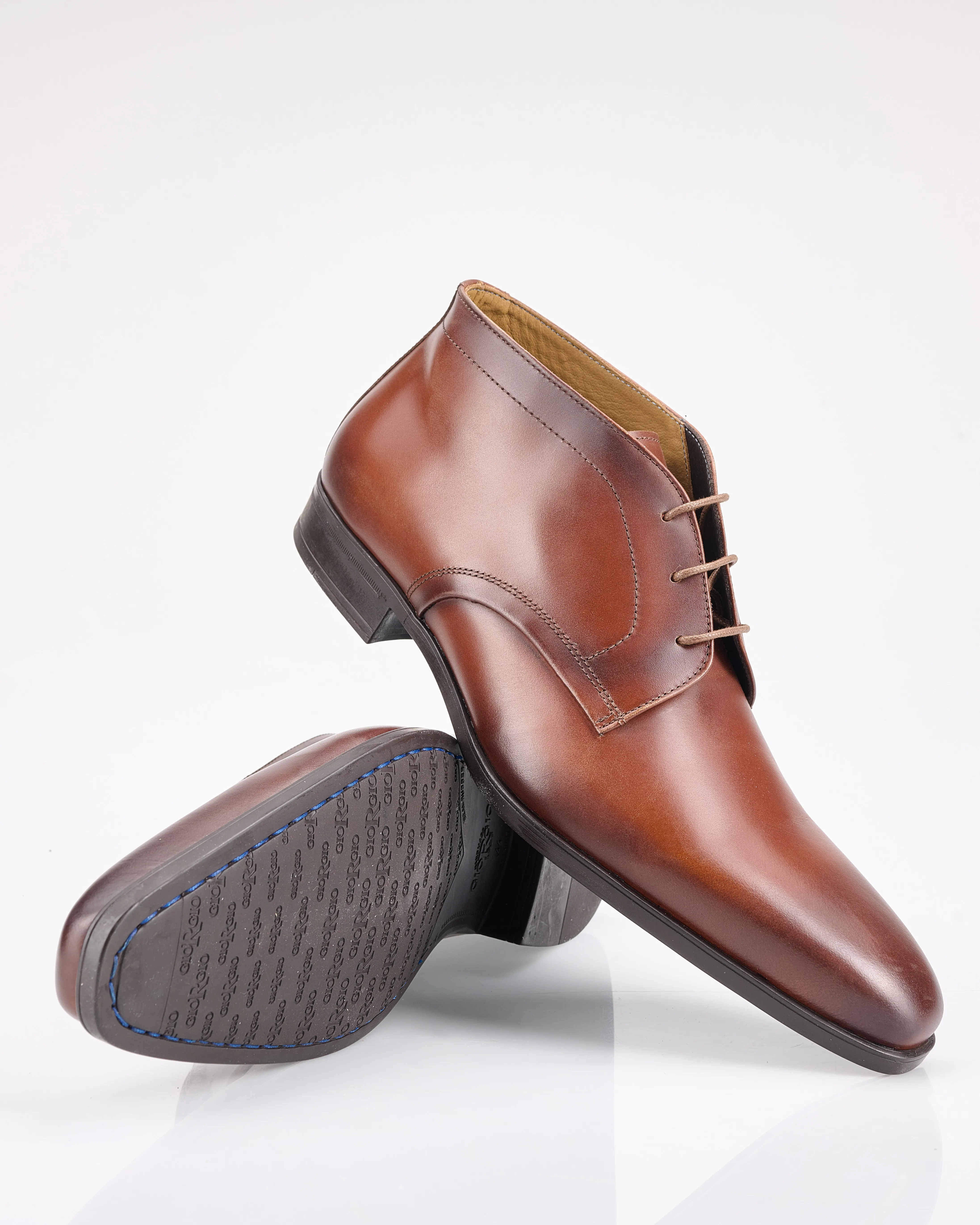 Giorgio Geklede schoenen Cognac 052400-001-40