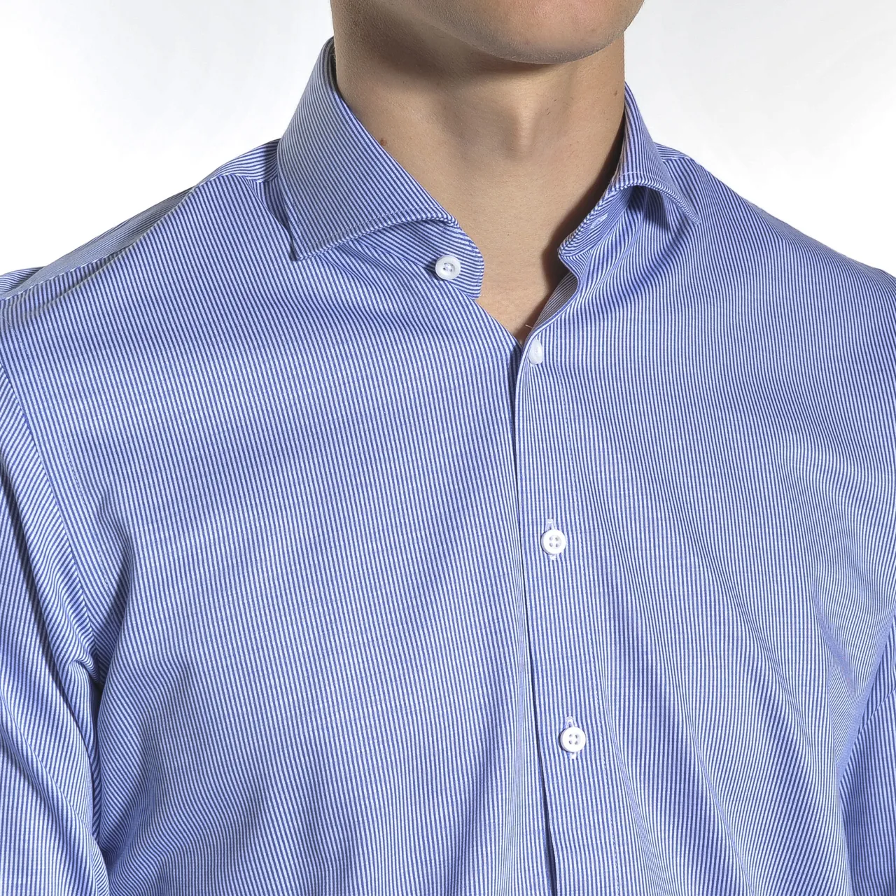 Blue Industry Casual Overhemd LM Blauw 052409-001-37