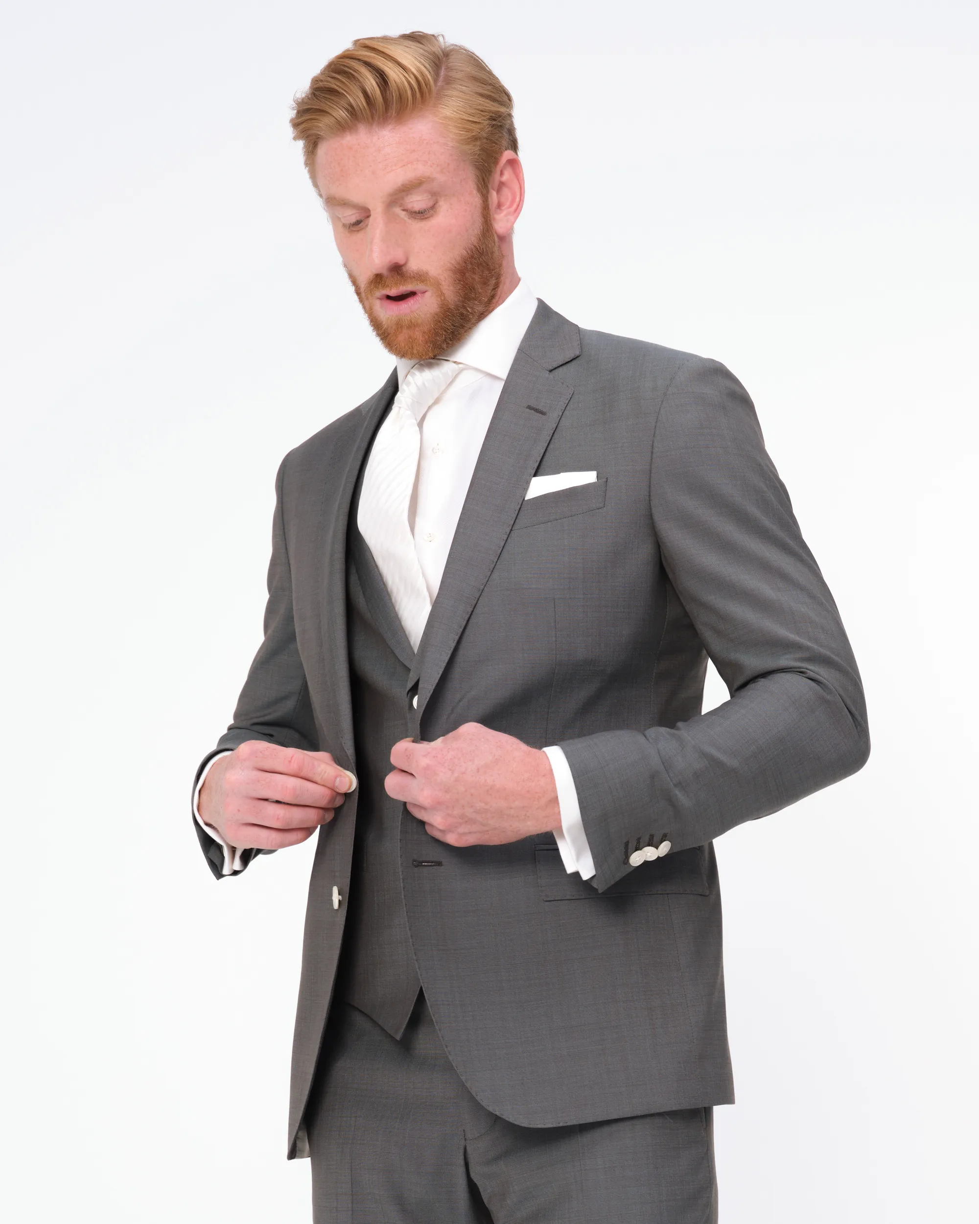 Dutch Dandies Trouwpak Donkergroen uni 052816-001-48