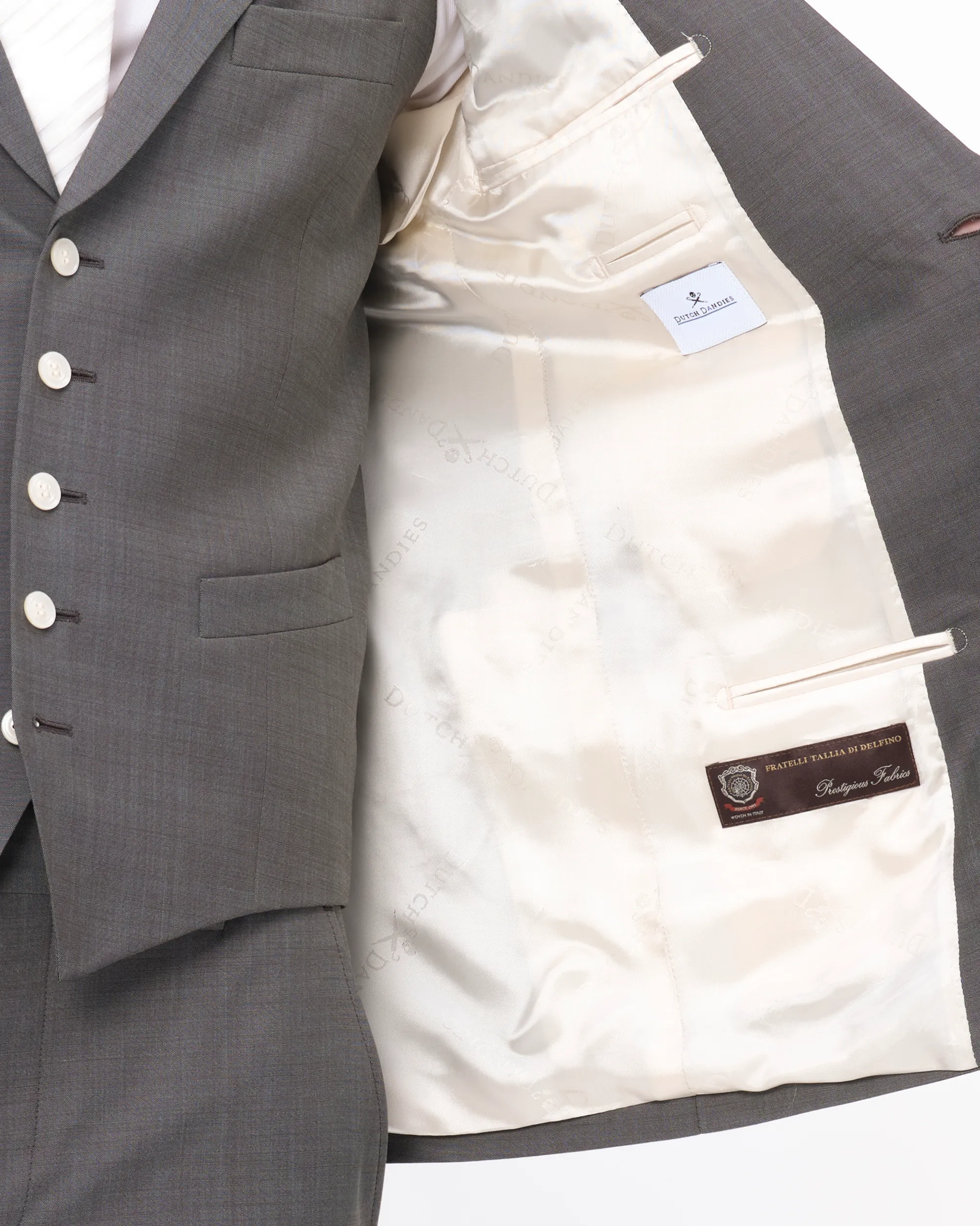 Dutch Dandies Trouwpak Donkergroen uni 052816-001-48