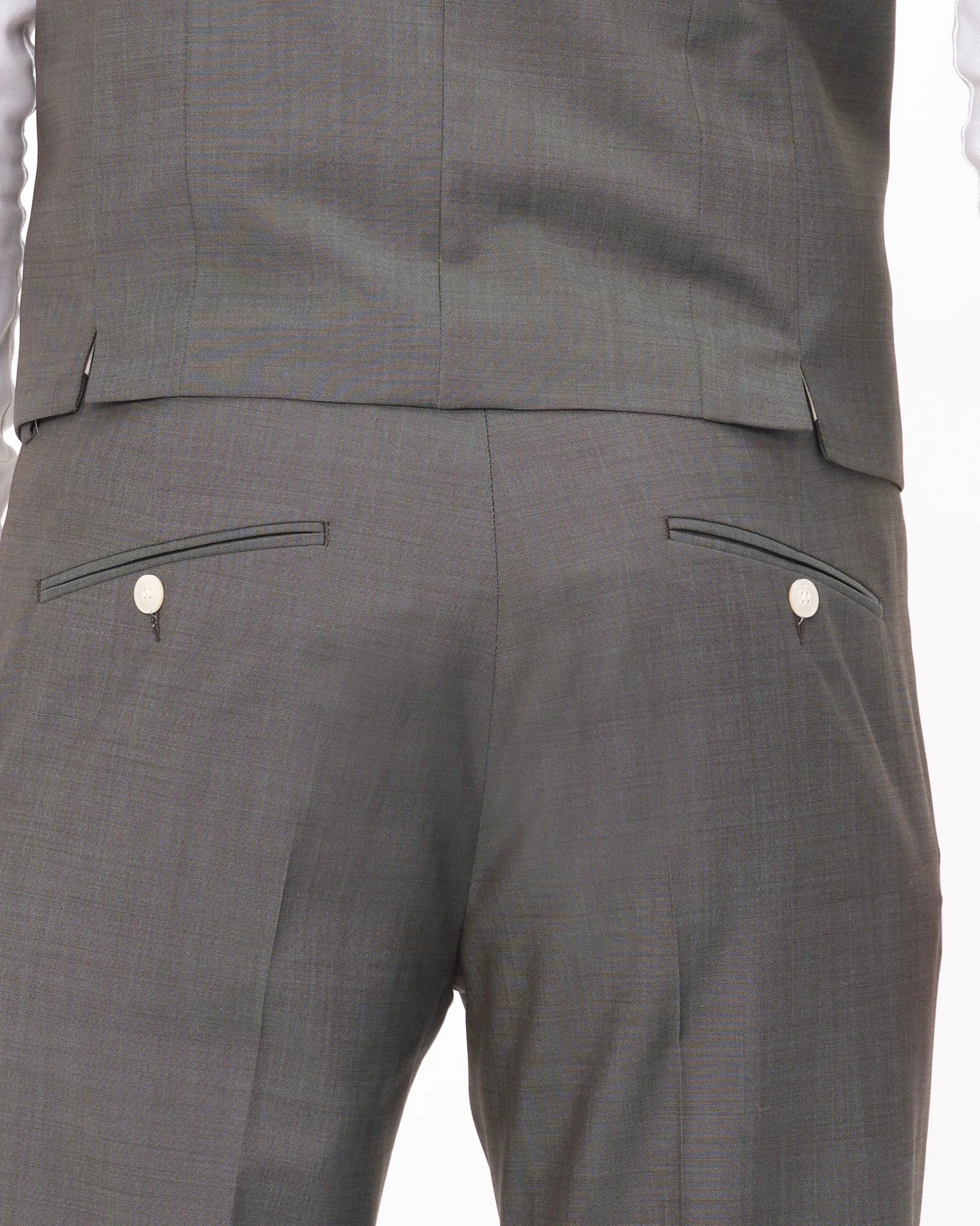 Dutch Dandies Trouwpak Donkergroen uni 052816-001-48